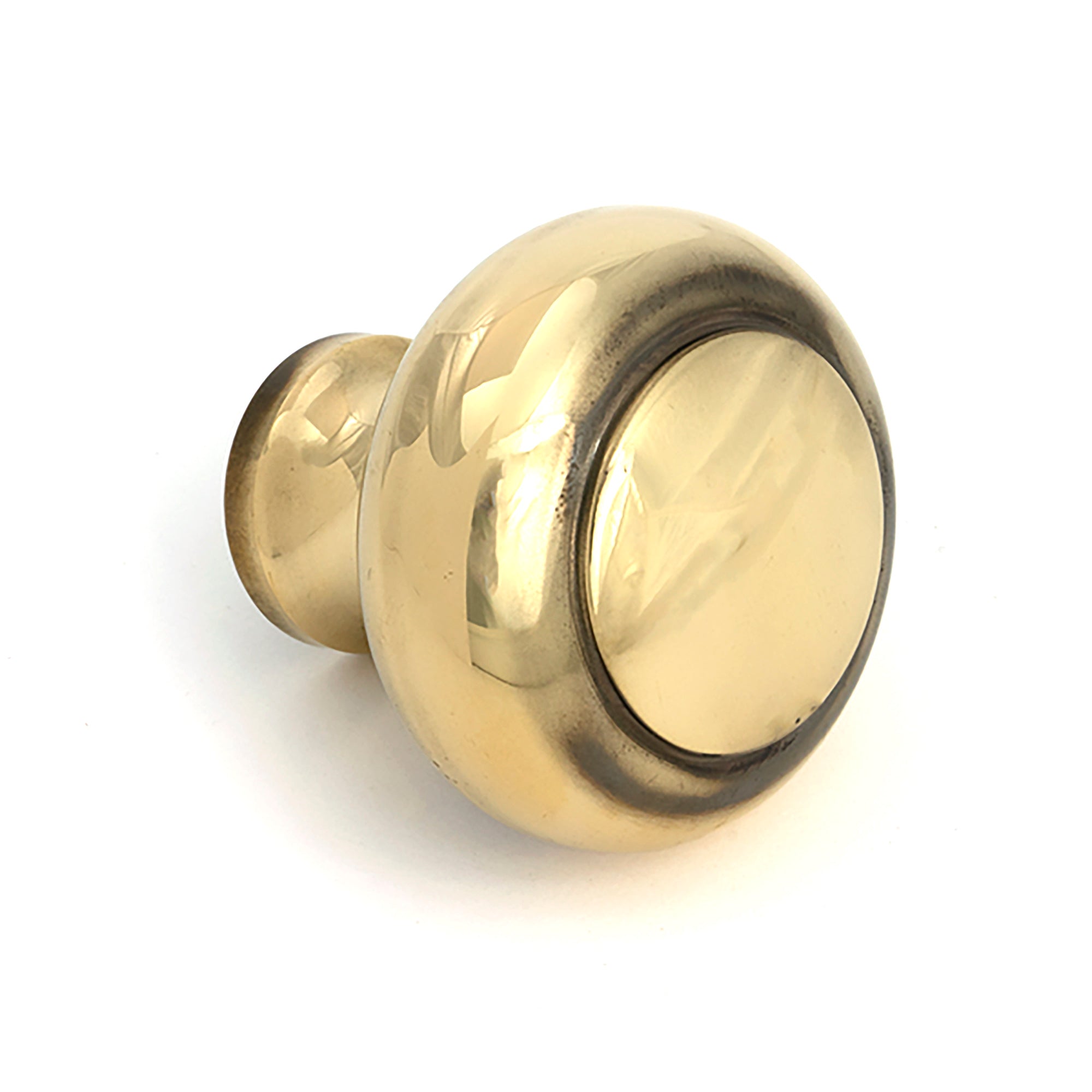 Aged Brass Regency Cabinet Knob - Large - Cabinet Knobs - From The Anvil - Yester Home