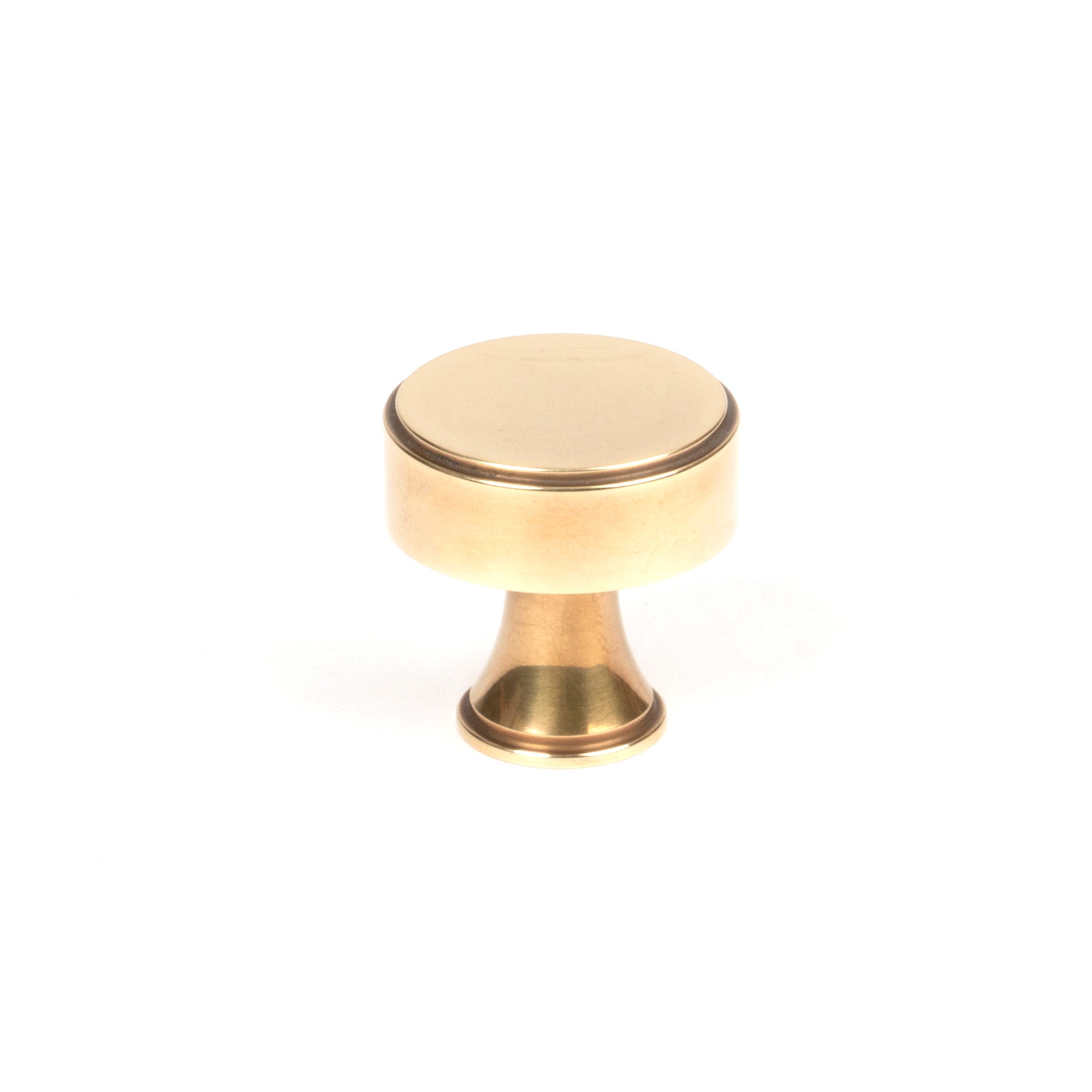 Aged Brass Scully Cabinet Knob - 25mm | From The Anvil-Cabinet Knobs-Yester Home
