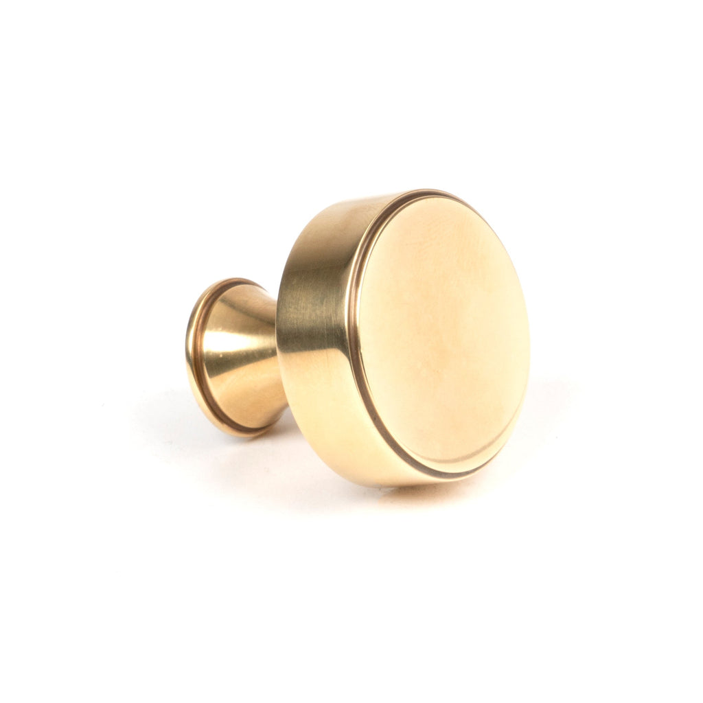 Aged Brass Scully Cabinet Knob - 32mm | From The Anvil-Cabinet Knobs-Yester Home