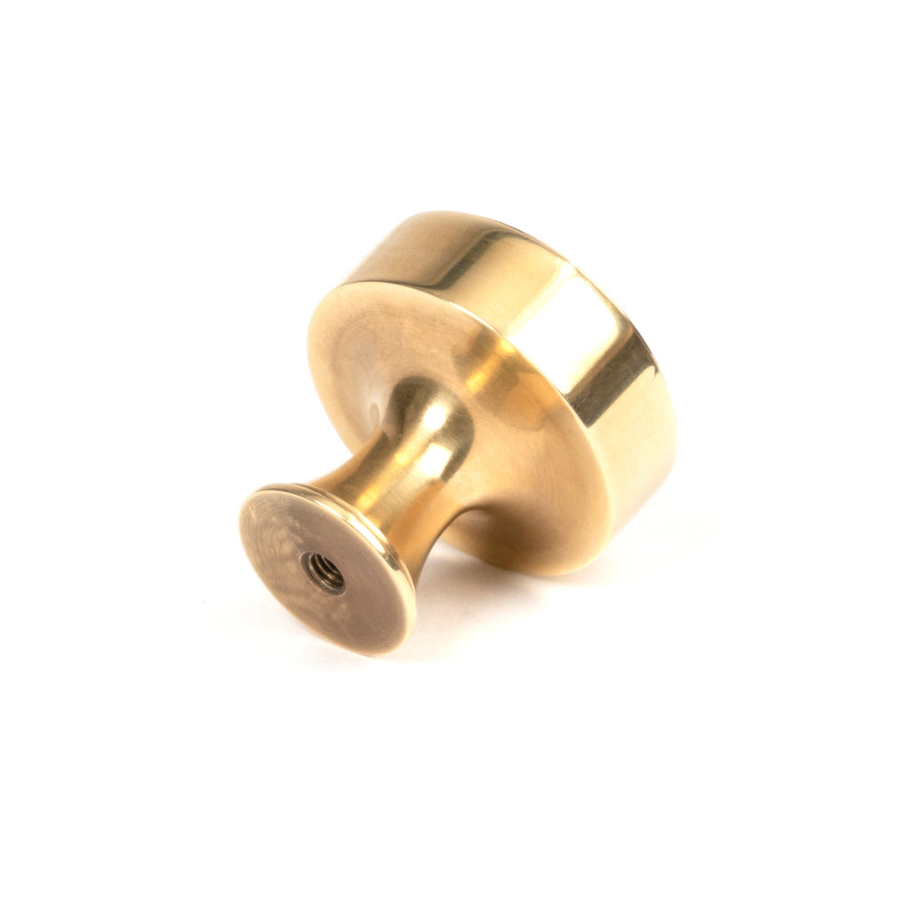 Aged Brass Scully Cabinet Knob - 32mm | From The Anvil-Cabinet Knobs-Yester Home