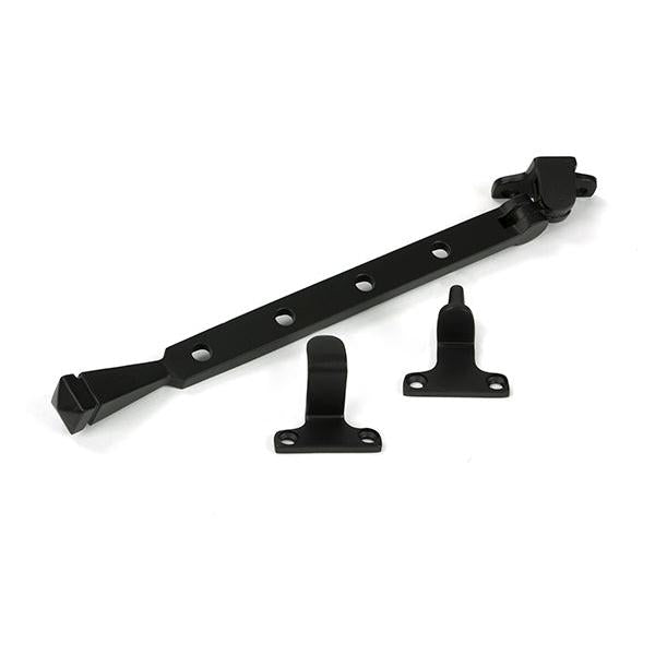 Aged Bronze 10" Avon Stay (Steel Window) - Stays - From The Anvil - Yester Home