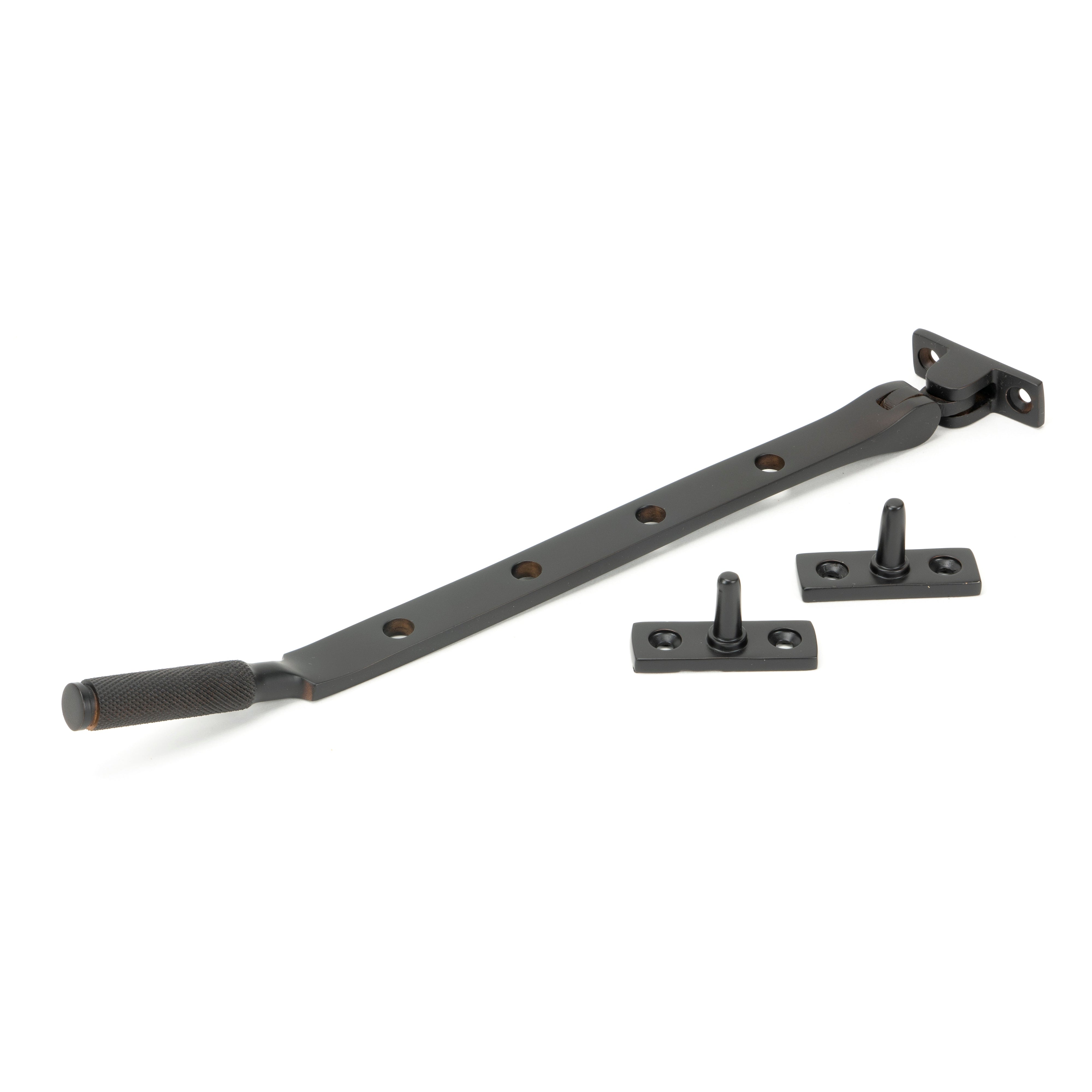 Aged Bronze 10" Brompton Stay | From The Anvil-Stays-Yester Home