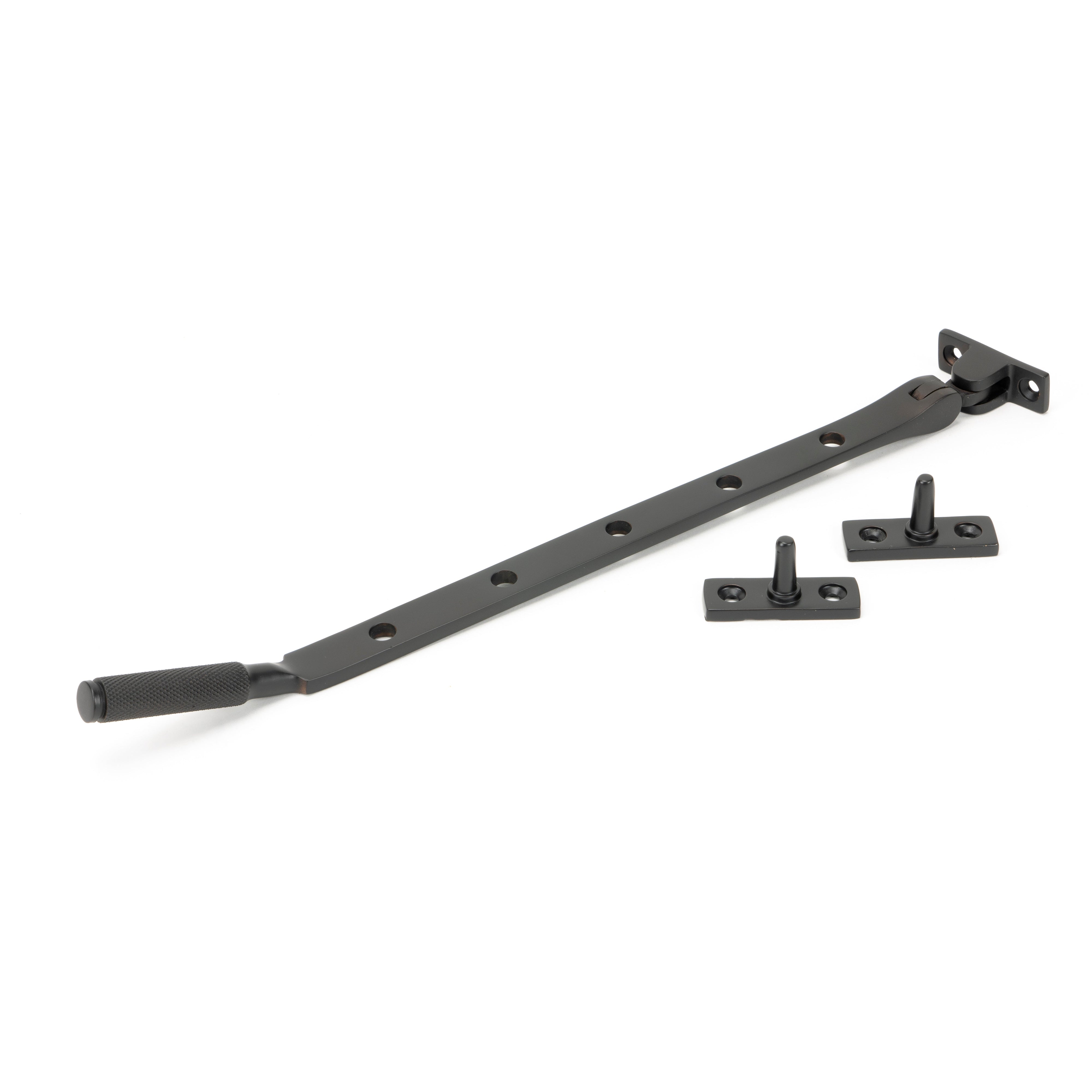 Aged Bronze 12" Brompton Stay | From The Anvil-Stays-Yester Home