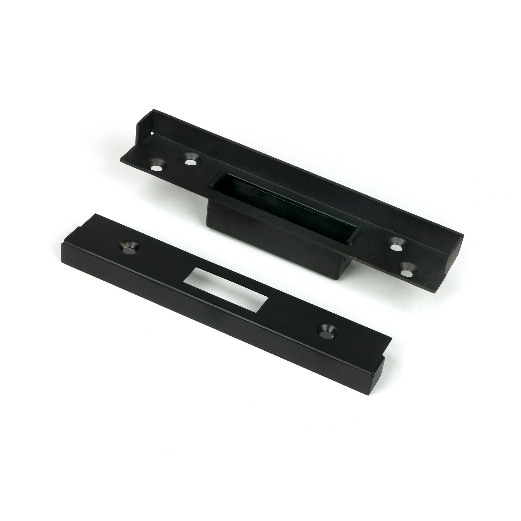 Aged Bronze ½" Rebate Kit for Dead Lock - Deadlocks & Deadbolts - From The Anvil - Yester Home