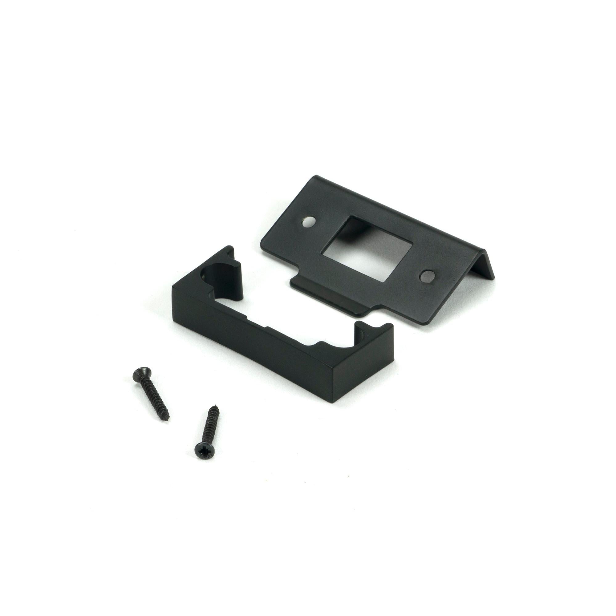 Aged Bronze ½" Rebate Kit for Tubular Mortice Latch - Latches - From The Anvil - Yester Home