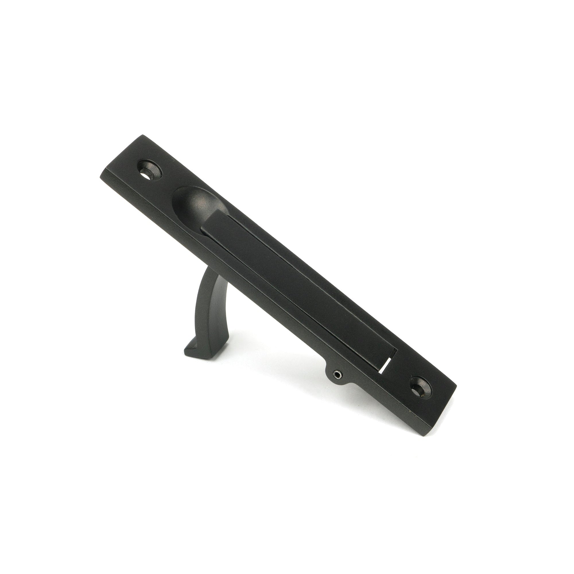 Aged Bronze 125mm x 25mm Edge Pull | From The Anvil-Cabinet Pulls-Yester Home