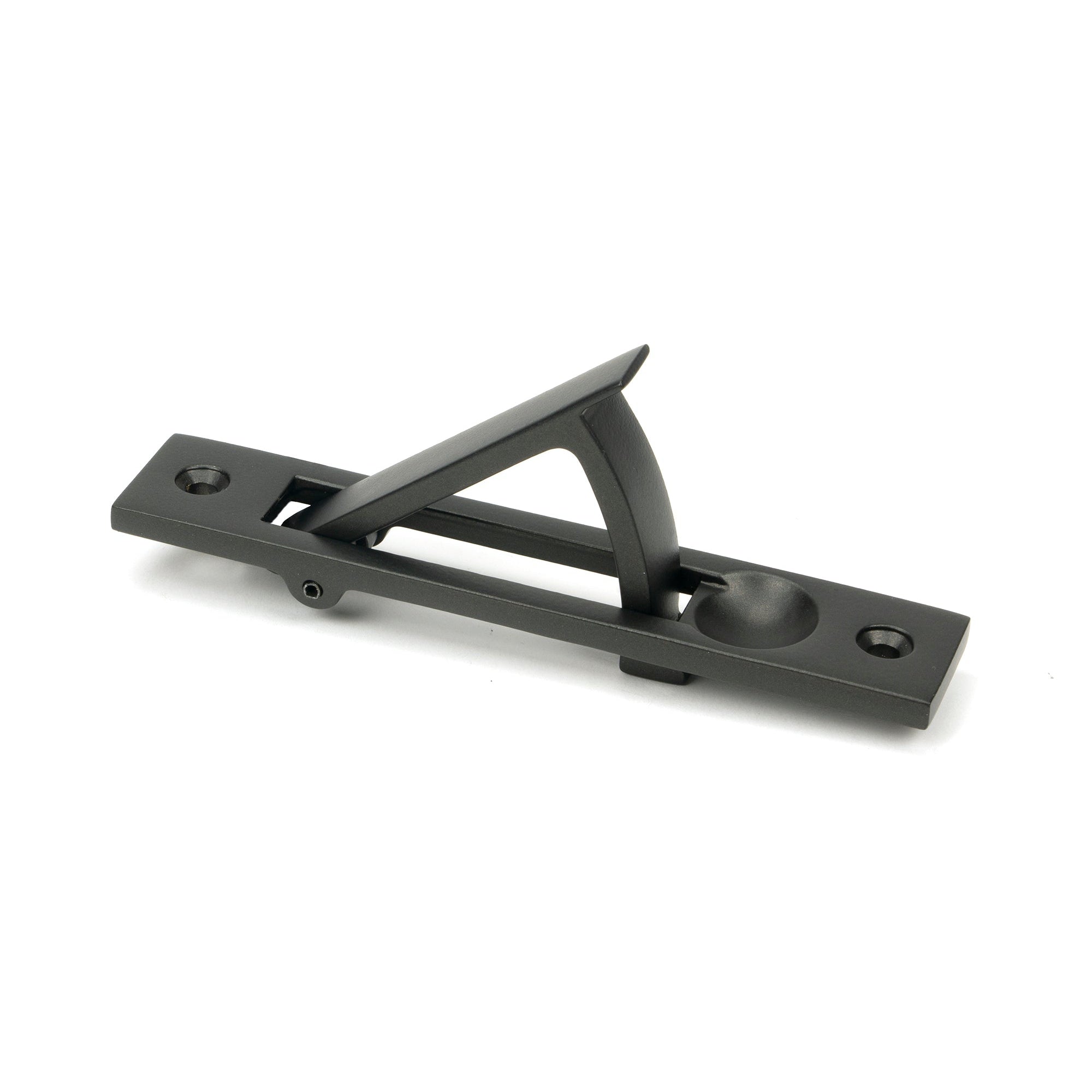 Aged Bronze 125mm x 25mm Edge Pull | From The Anvil-Cabinet Pulls-Yester Home