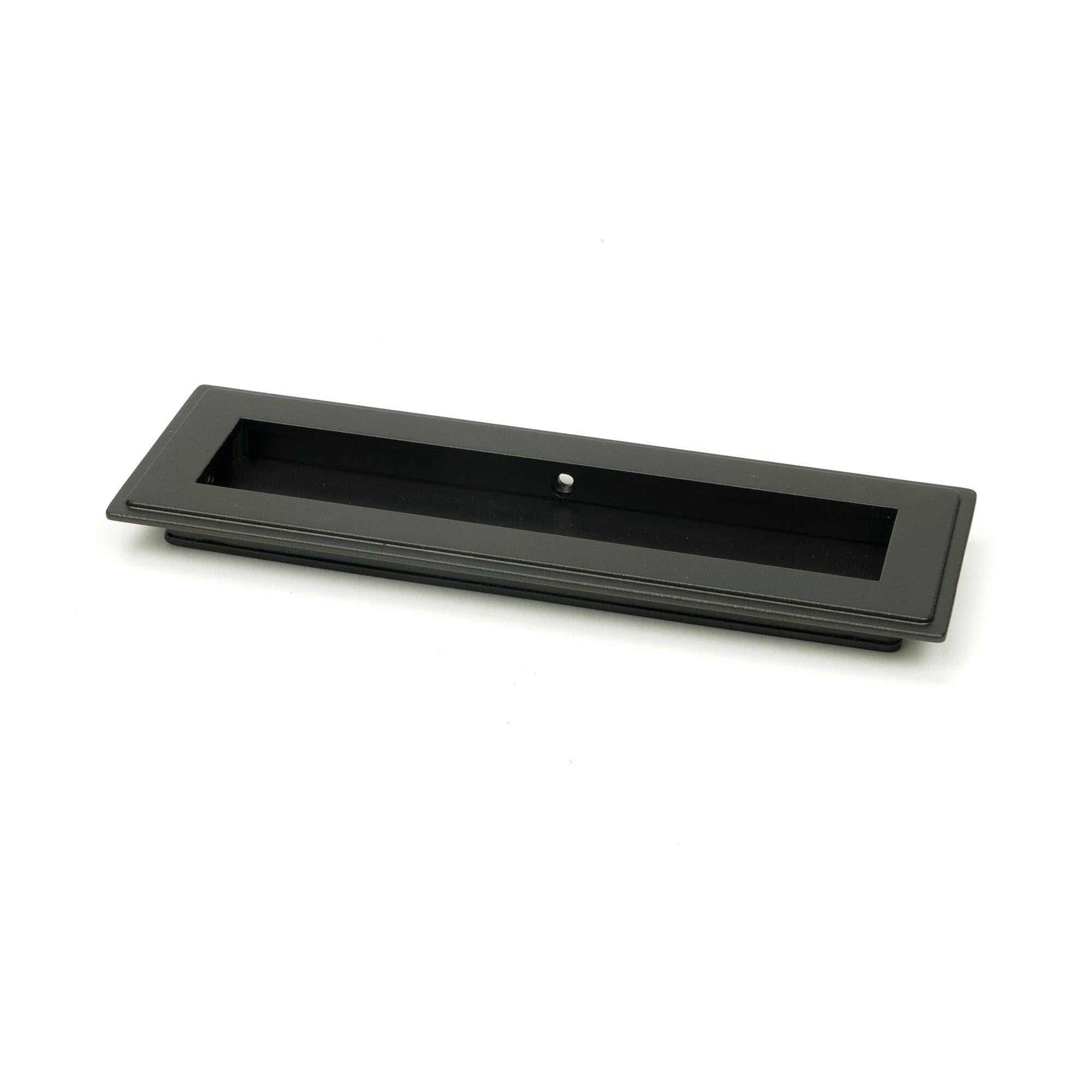 Aged Bronze 175mm Art Deco Rectangular Pull | From The Anvil - Cabinet Pulls - From The Anvil - Yester Home