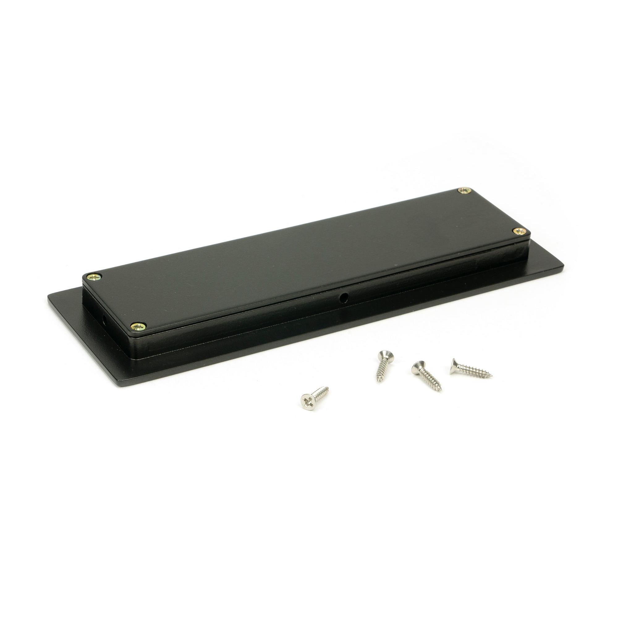 Aged Bronze 175mm Plain Rectangular Pull | From The Anvil - Cabinet Pulls - From The Anvil - Yester Home