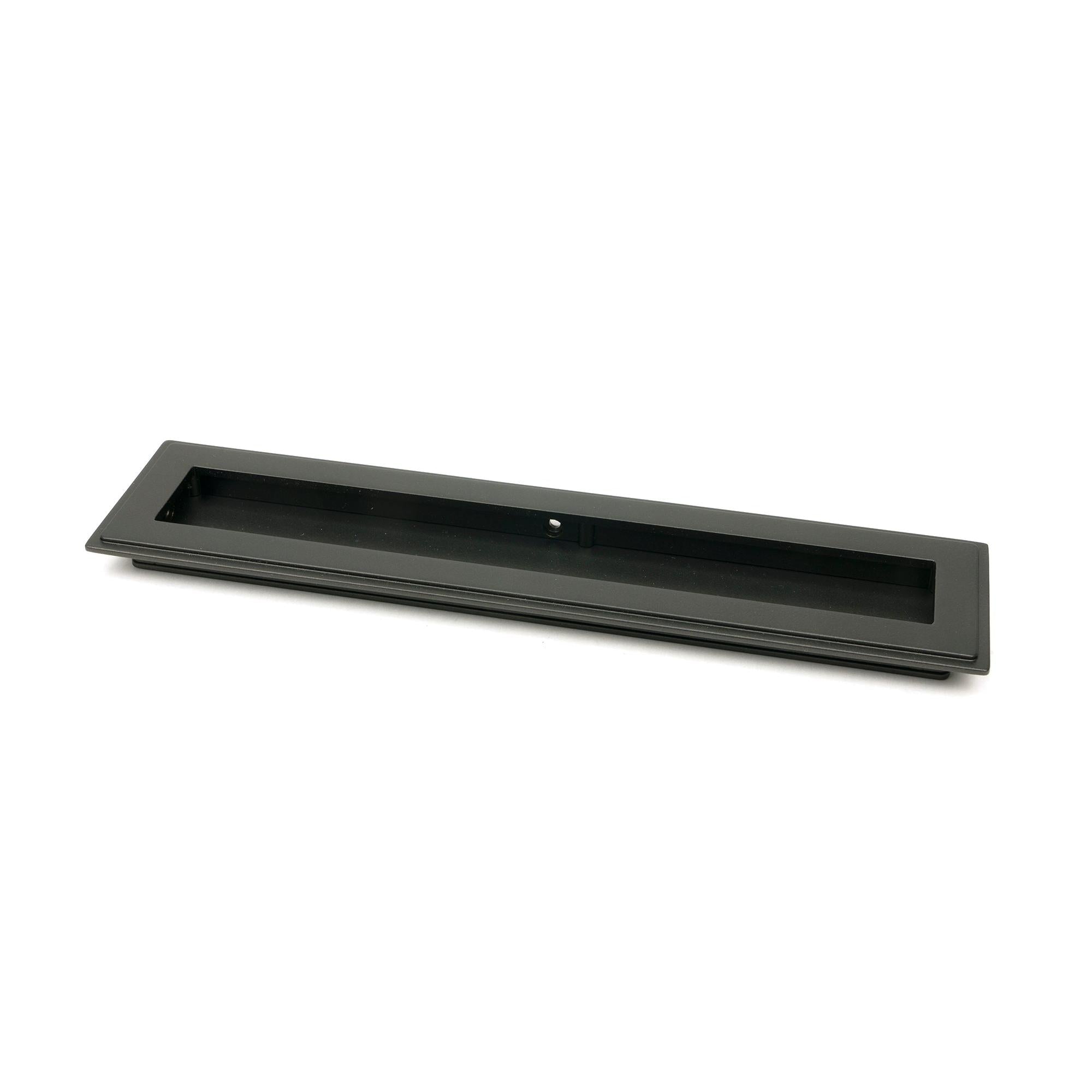Aged Bronze 250mm Art Deco Rectangular Pull | From The Anvil - Cabinet Pulls - From The Anvil - Yester Home