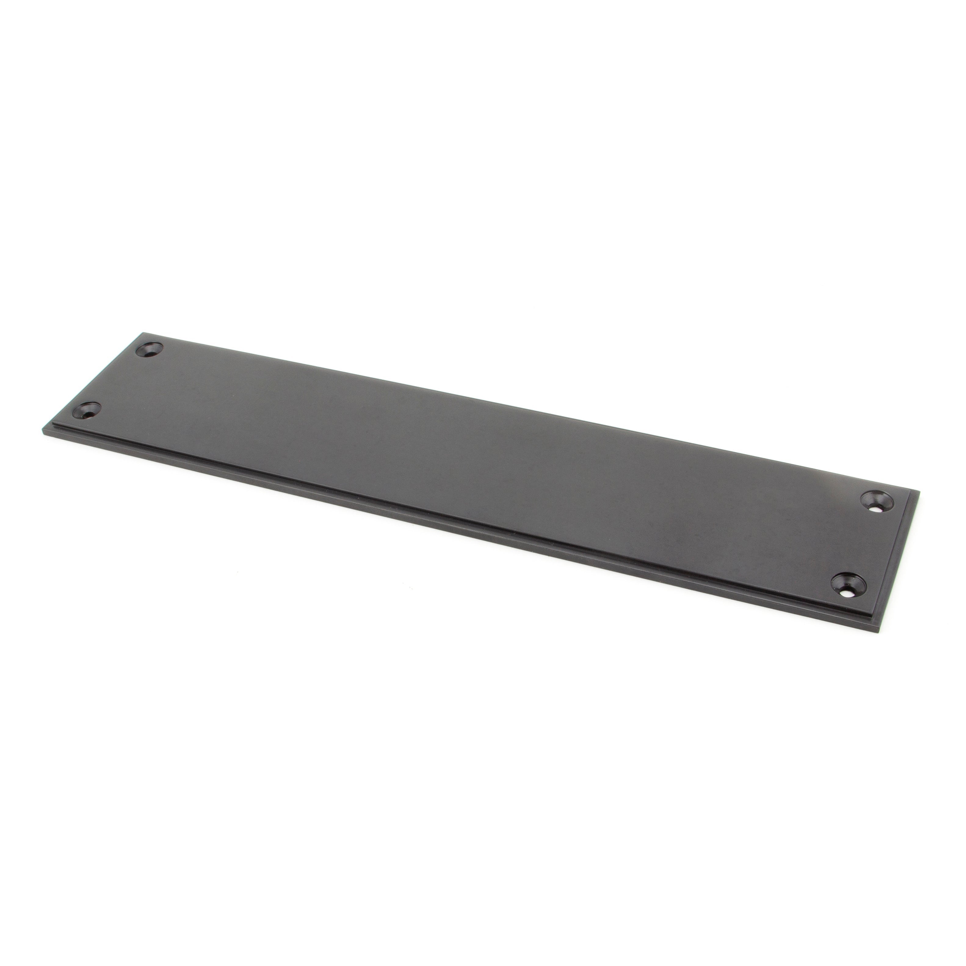 Aged Bronze 300mm Art Deco Fingerplate | From The Anvil-Fingerplates-Yester Home
