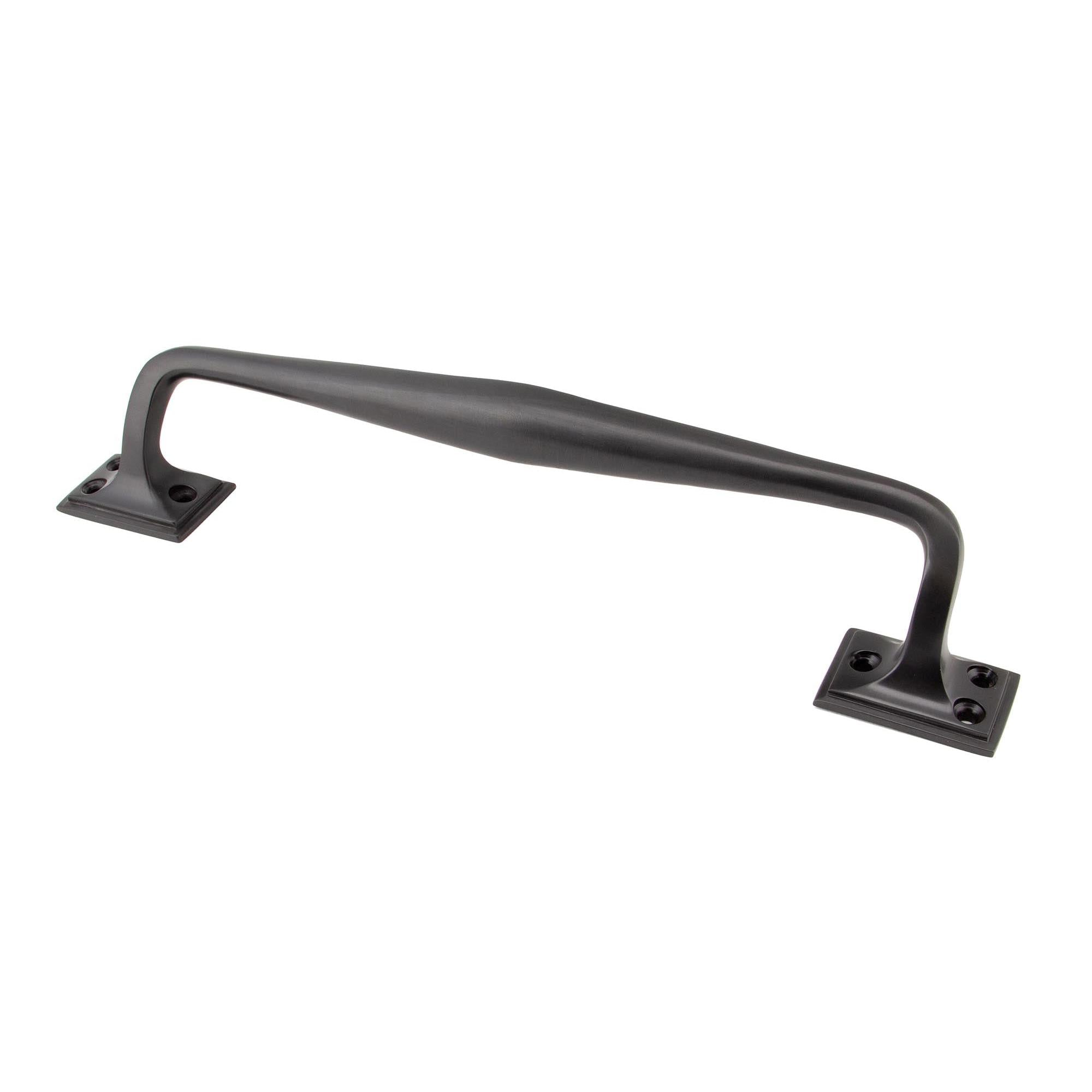 Aged Bronze 300mm Art Deco Pull Handle | From The Anvil - Pull Handles - From The Anvil - Yester Home