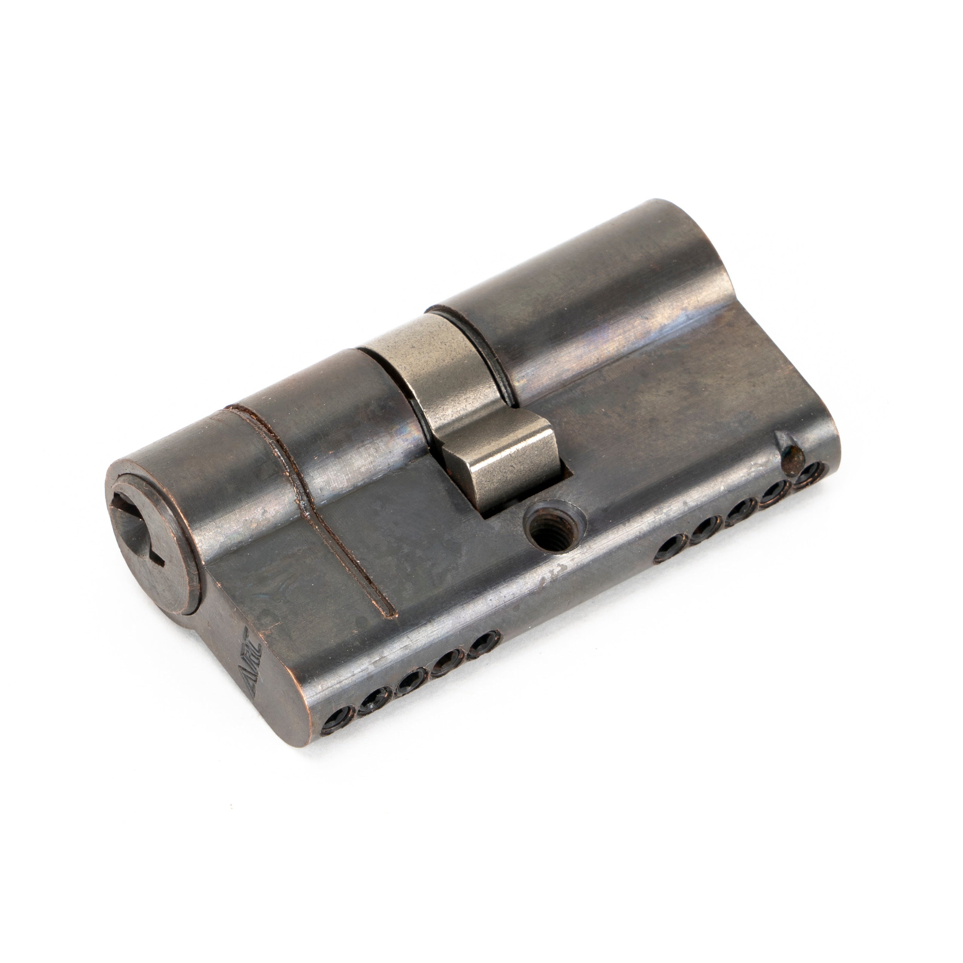 Aged Bronze 30/30 5pin Euro Cylinder KA | From The Anvil-Euro Cylinders-Yester Home