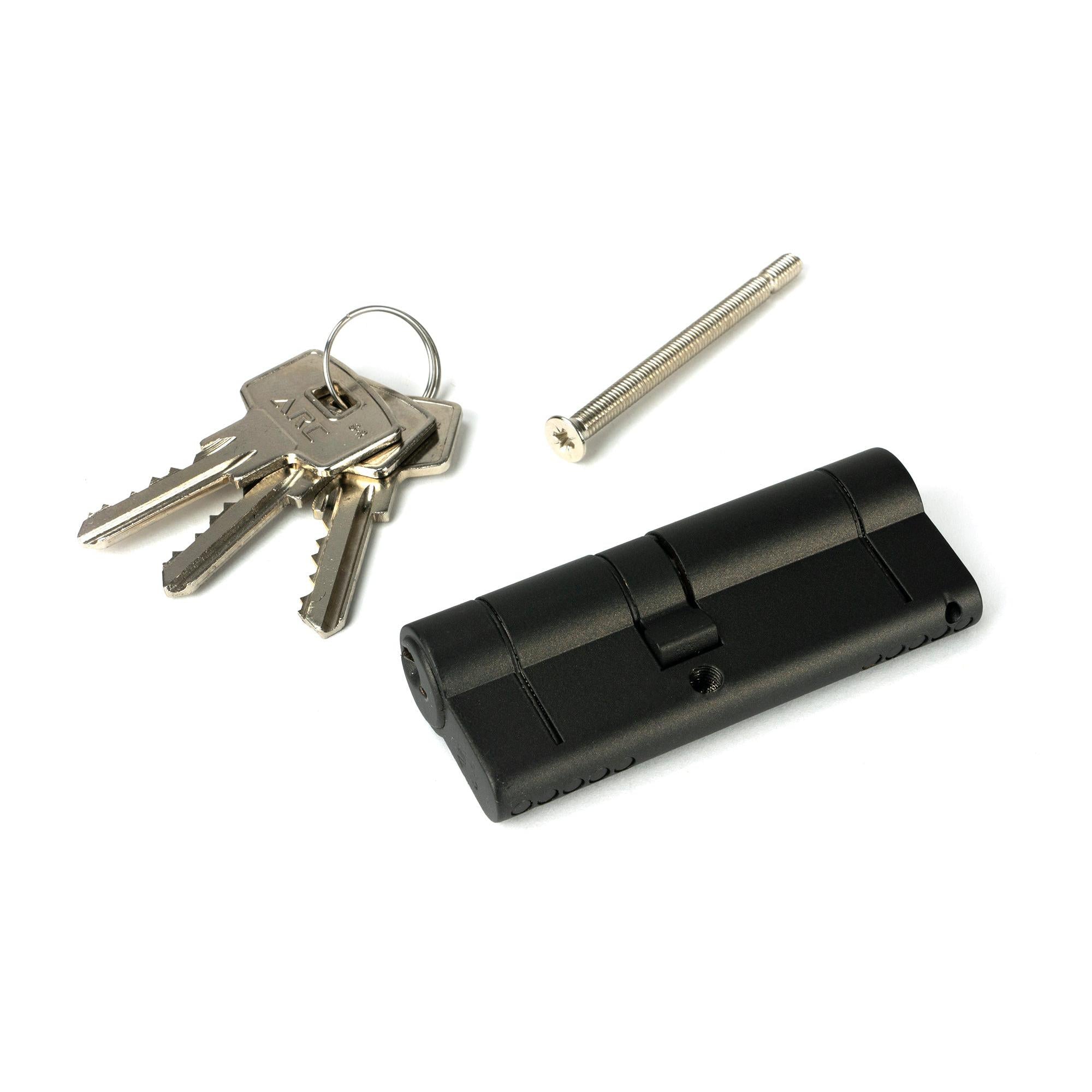 Aged Bronze 35/45 5pin Euro Cylinder | From The Anvil - Euro Cylinders - From The Anvil - Yester Home