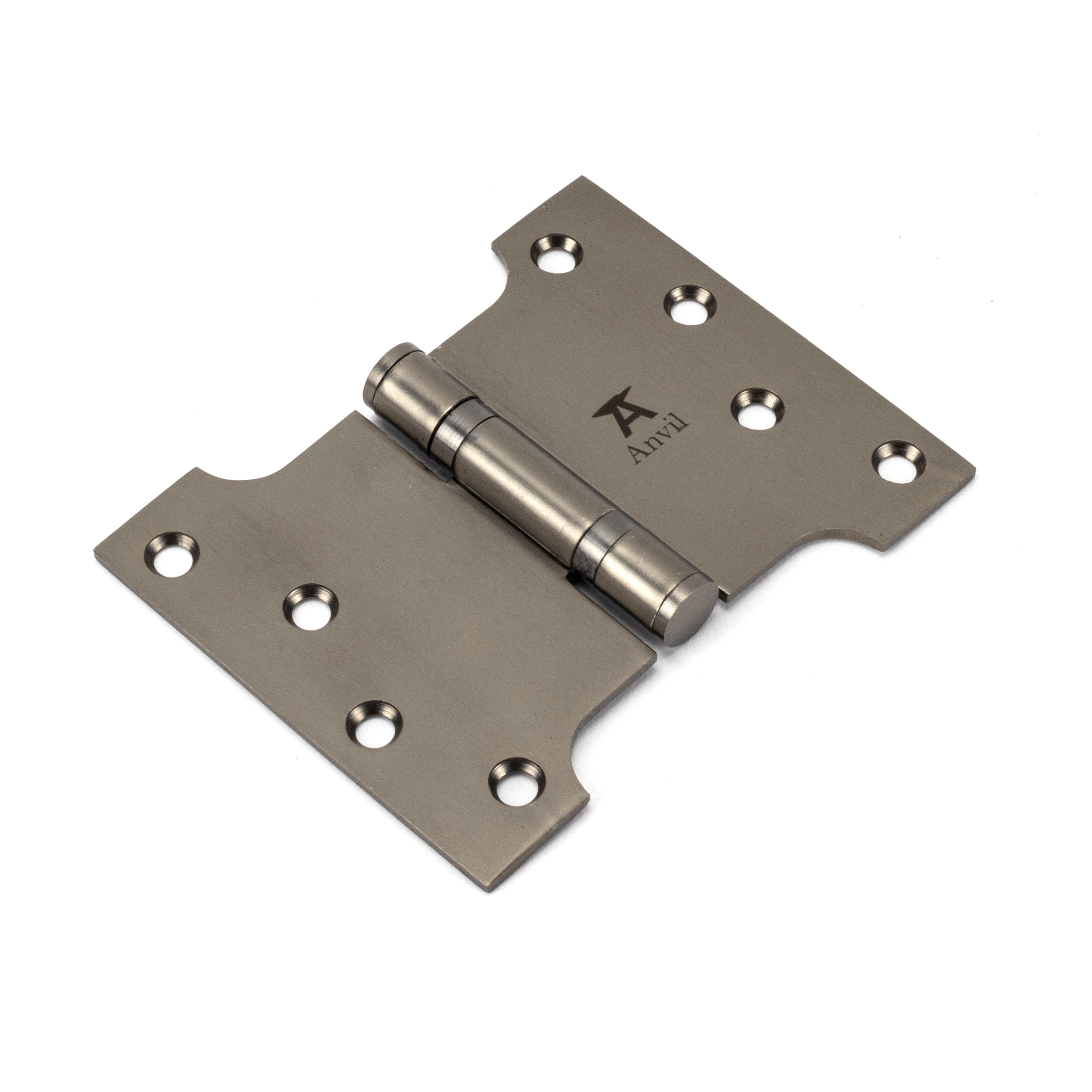 Aged Bronze 4" x 3" x 5" Parliament Hinge (pair) ss | From The Anvil-Parliament Hinges-Yester Home