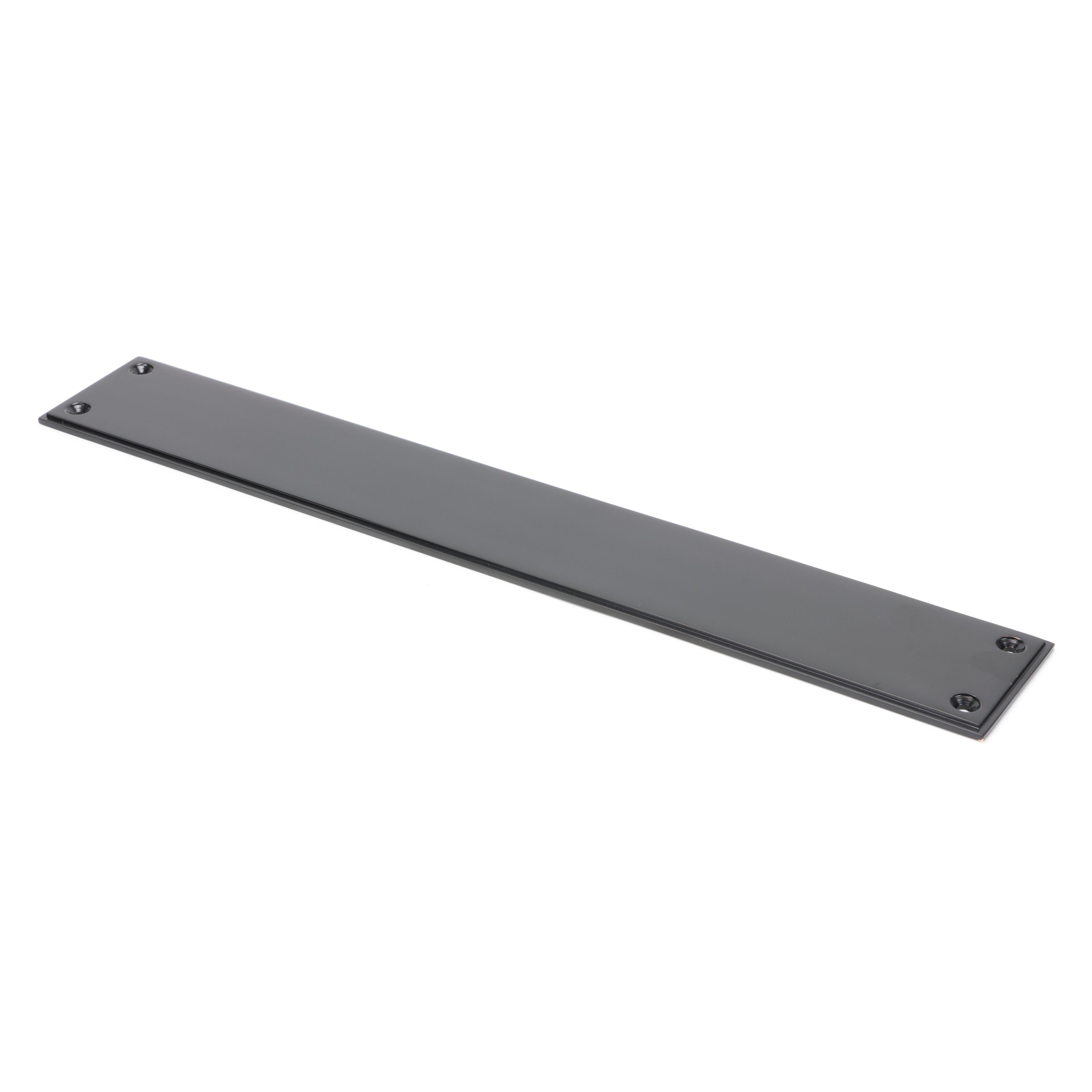 Aged Bronze 425mm Art Deco Fingerplate | From The Anvil-Fingerplates-Yester Home