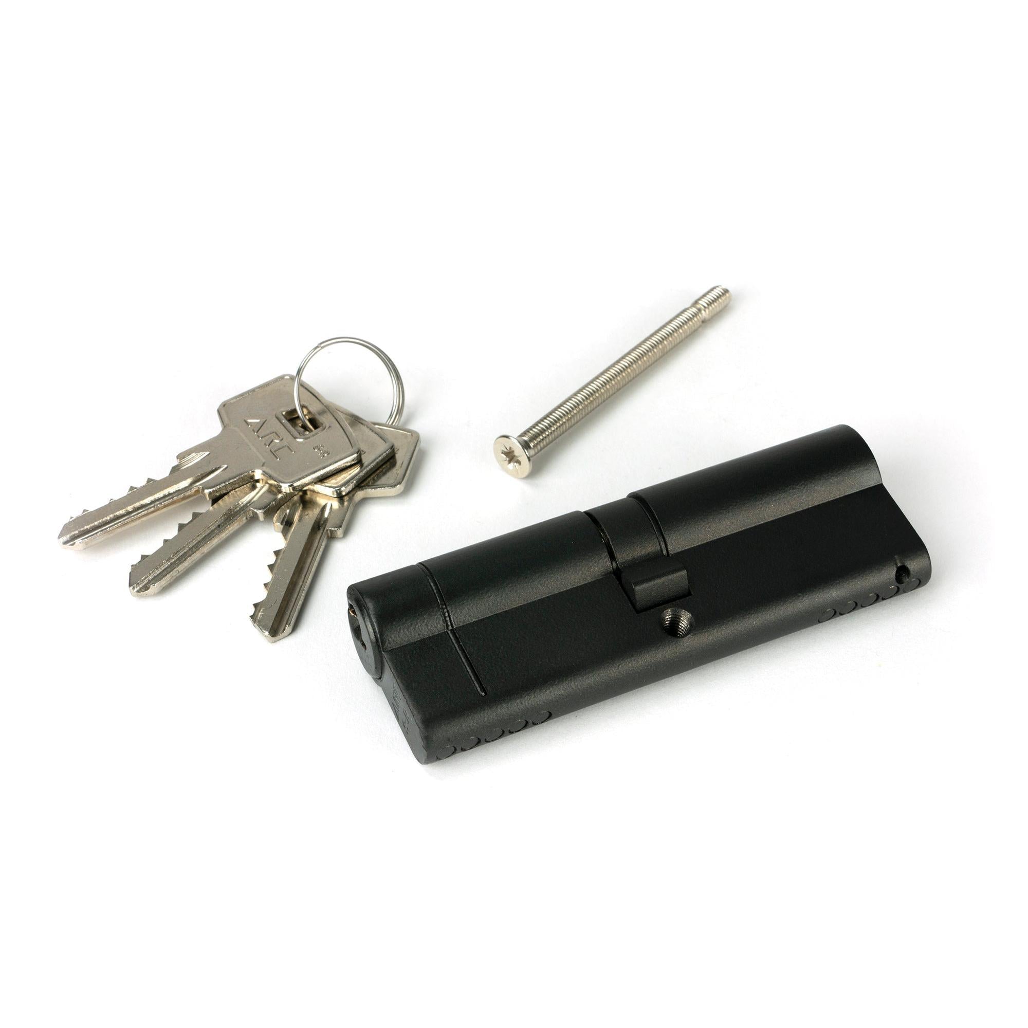 Aged Bronze 45/45 5pin Euro Cylinder KA | From The Anvil - Euro Cylinders - From The Anvil - Yester Home