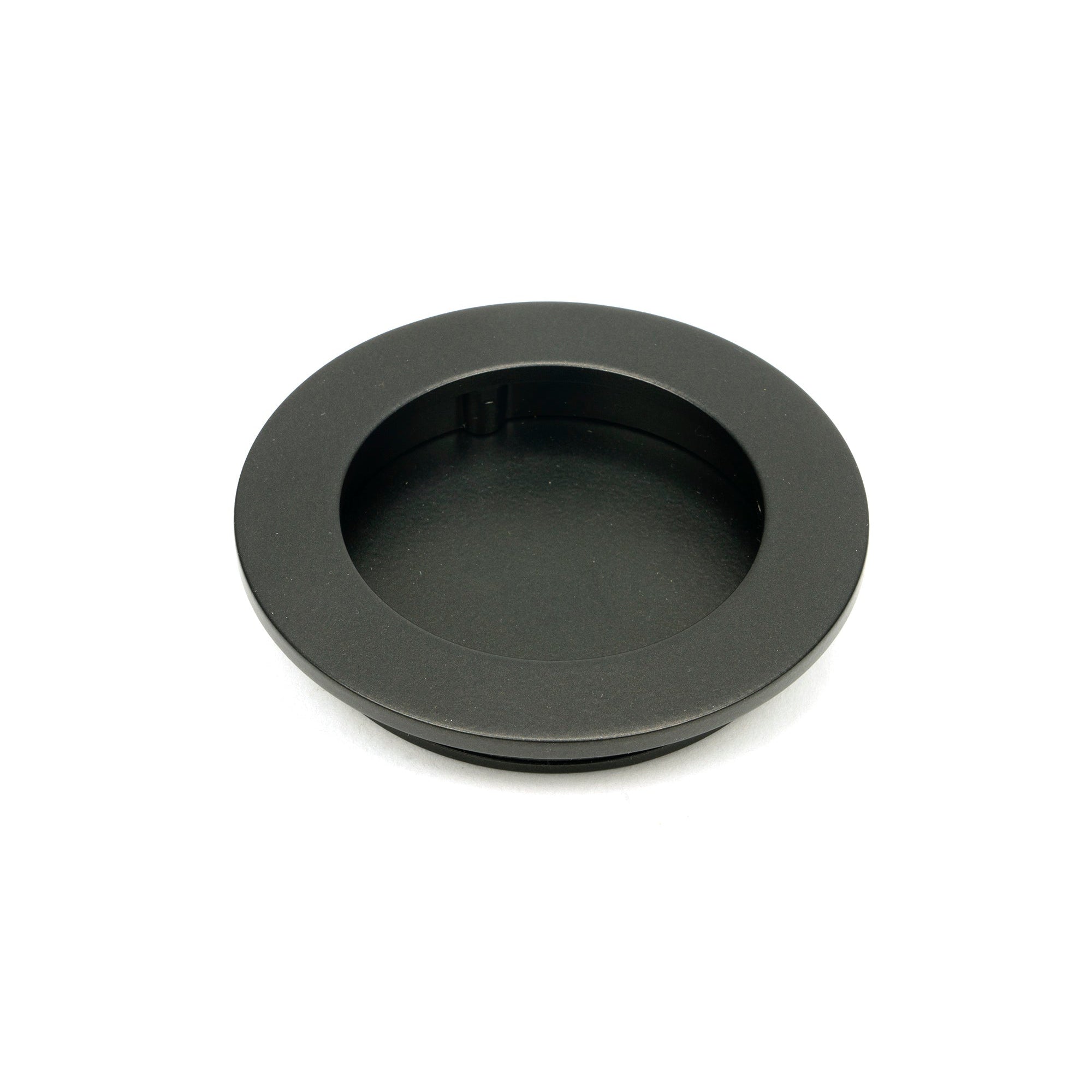 Aged Bronze 75mm Plain Round Pull | From The Anvil-Cabinet Pulls-Yester Home