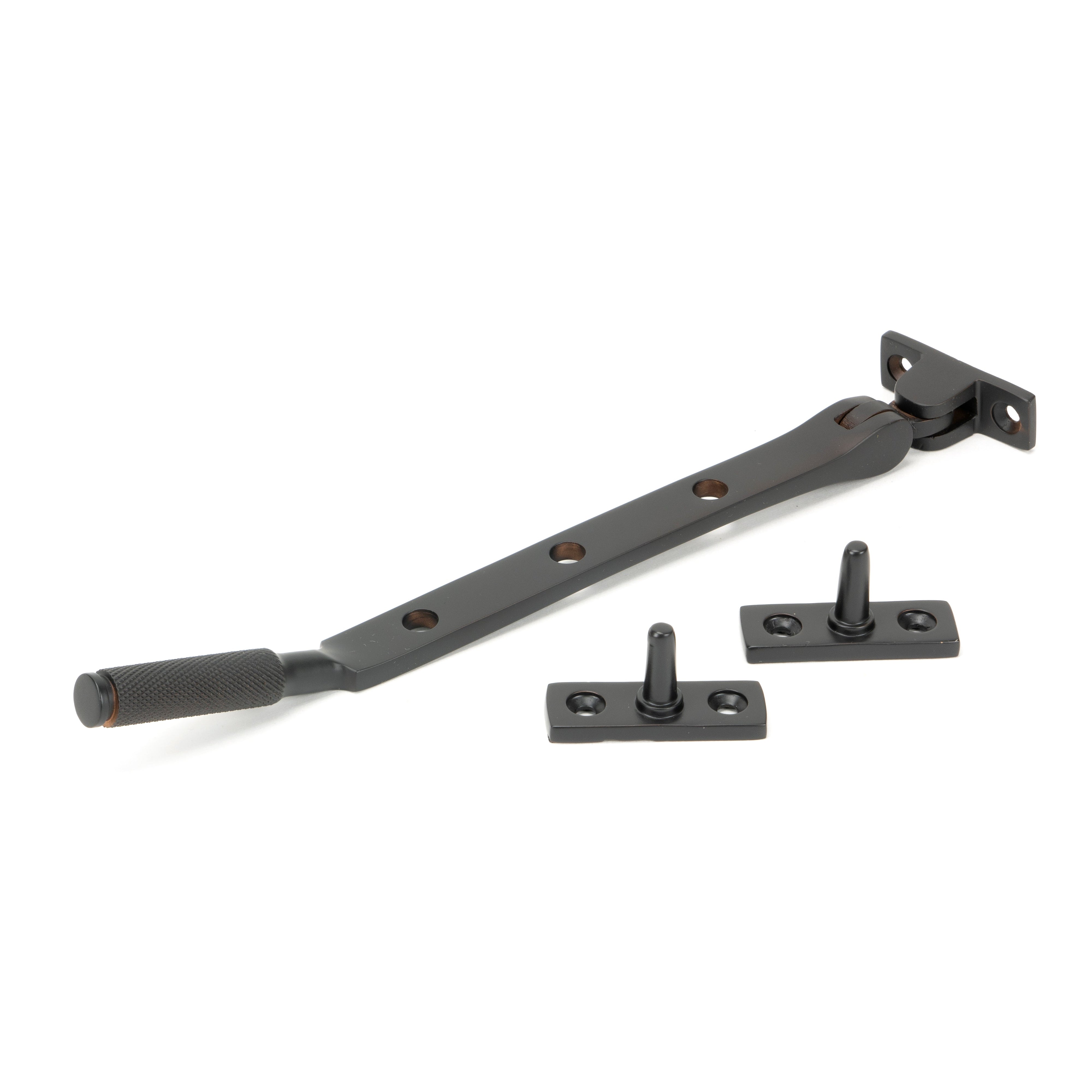 Aged Bronze 8" Brompton Stay | From The Anvil-Stays-Yester Home