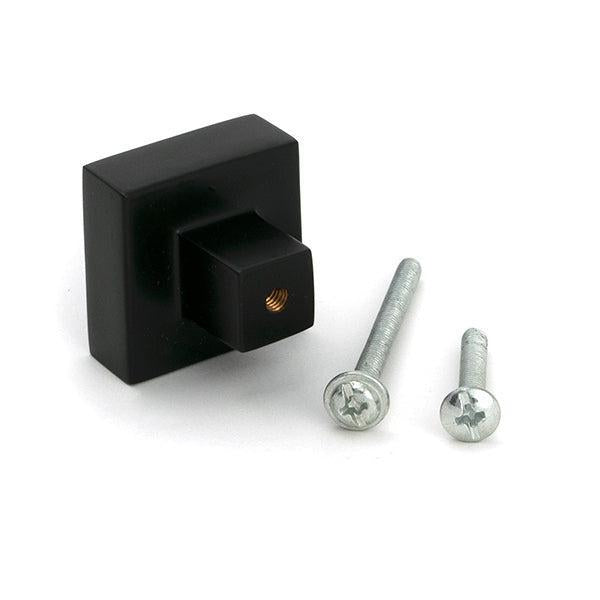 Aged Bronze Albers Cabinet Knob - 25mm - Cabinet Knobs - From The Anvil - Yester Home