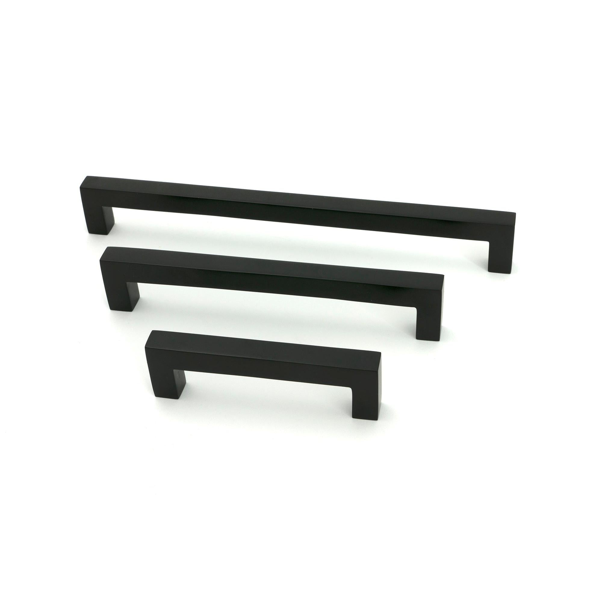 Aged Bronze Albers Pull Handle - Medium - Pull Handles - From The Anvil - Yester Home