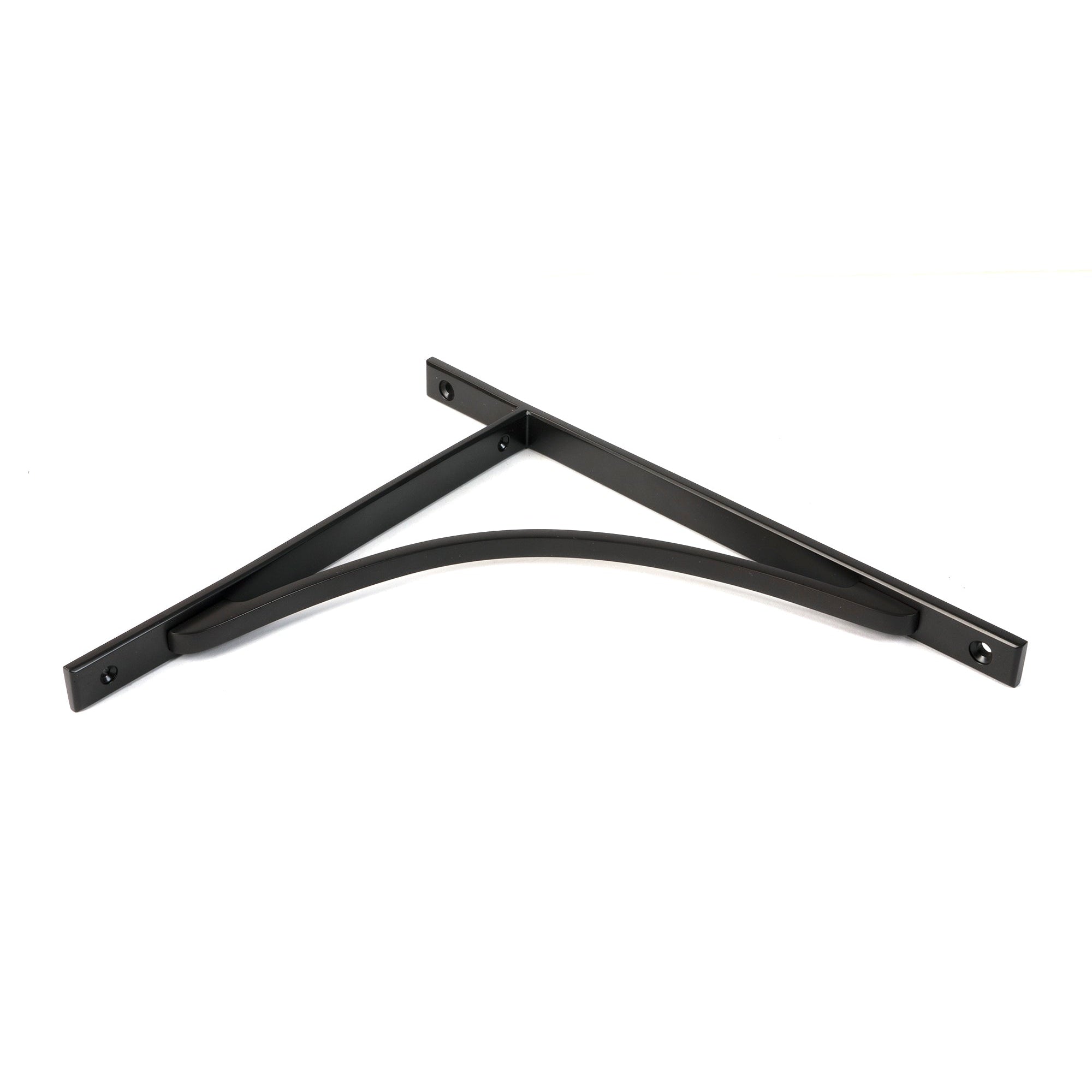 Aged Bronze Apperley Shelf Bracket (314mm x 250mm) | From The Anvil-Shelf Brackets-Yester Home
