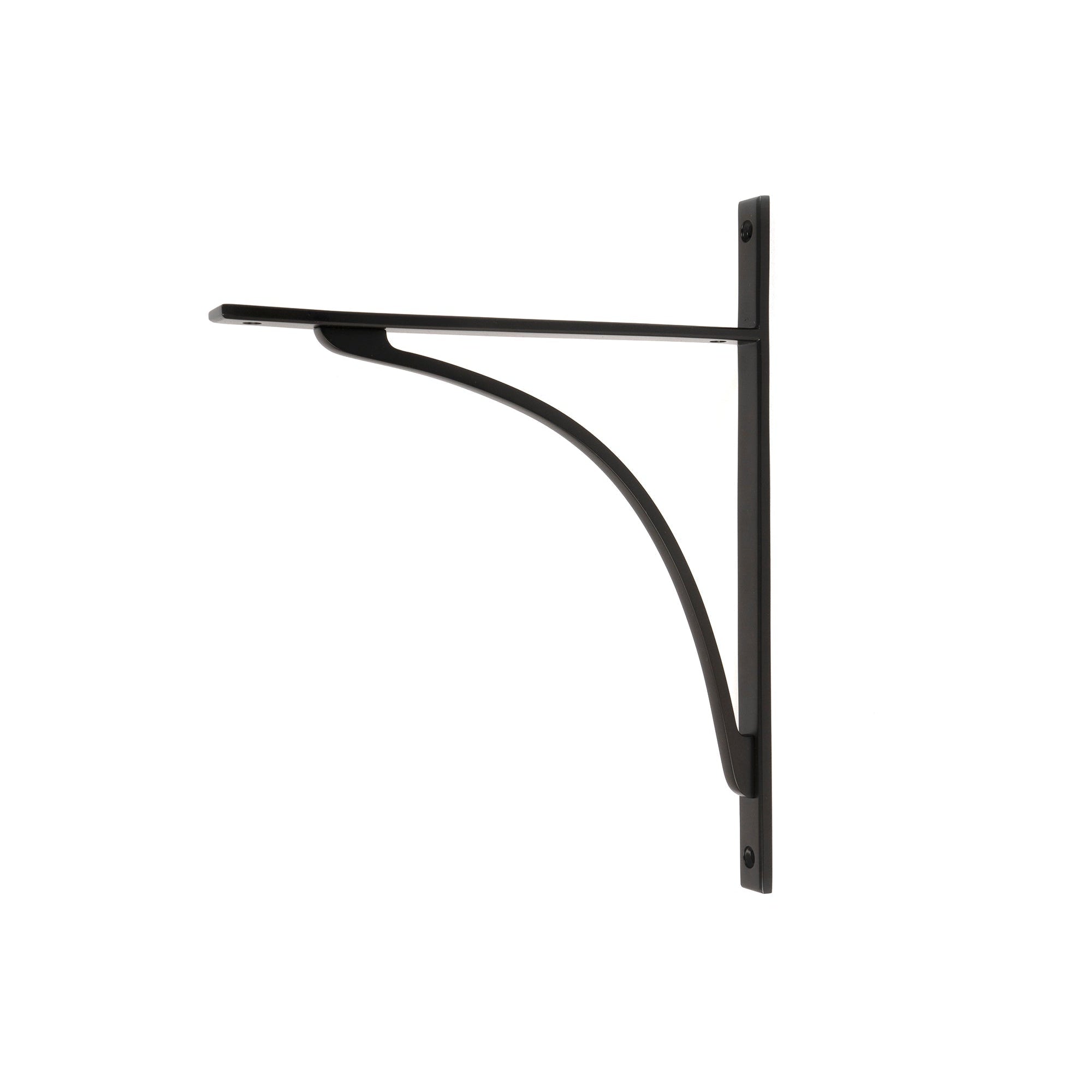 Aged Bronze Apperley Shelf Bracket (314mm x 250mm) | From The Anvil-Shelf Brackets-Yester Home