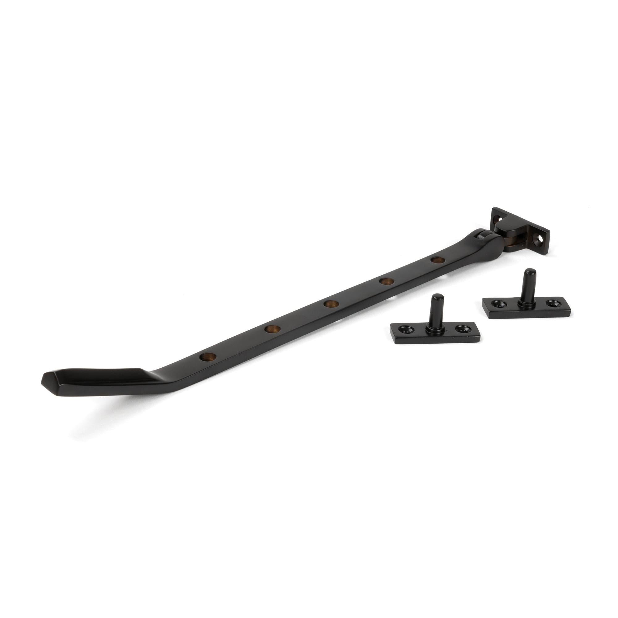 Aged Bronze Art Deco 12" Stay - Stays - From The Anvil - Yester Home