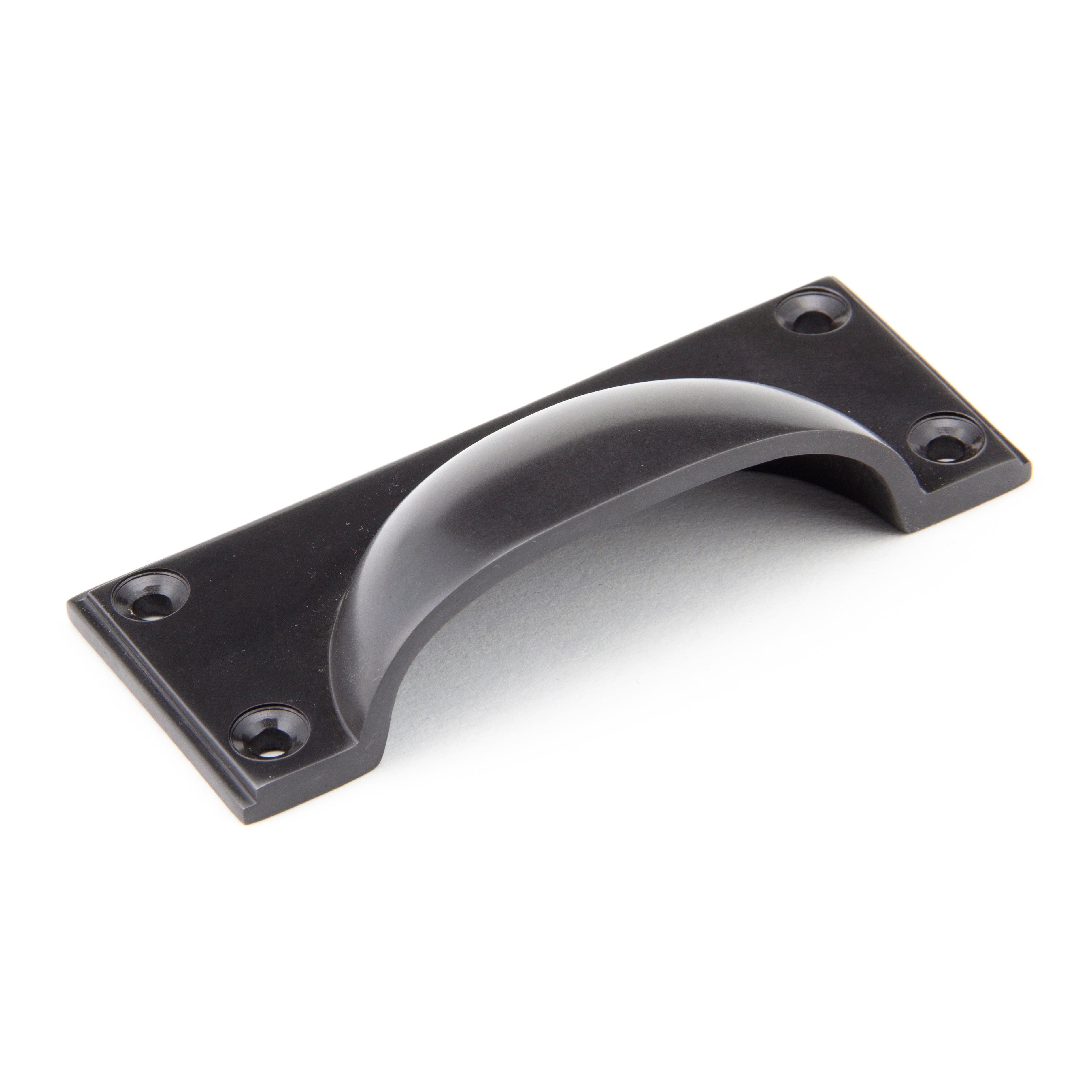 Aged Bronze Art Deco Drawer Pull | From The Anvil-Drawer Pulls-Yester Home