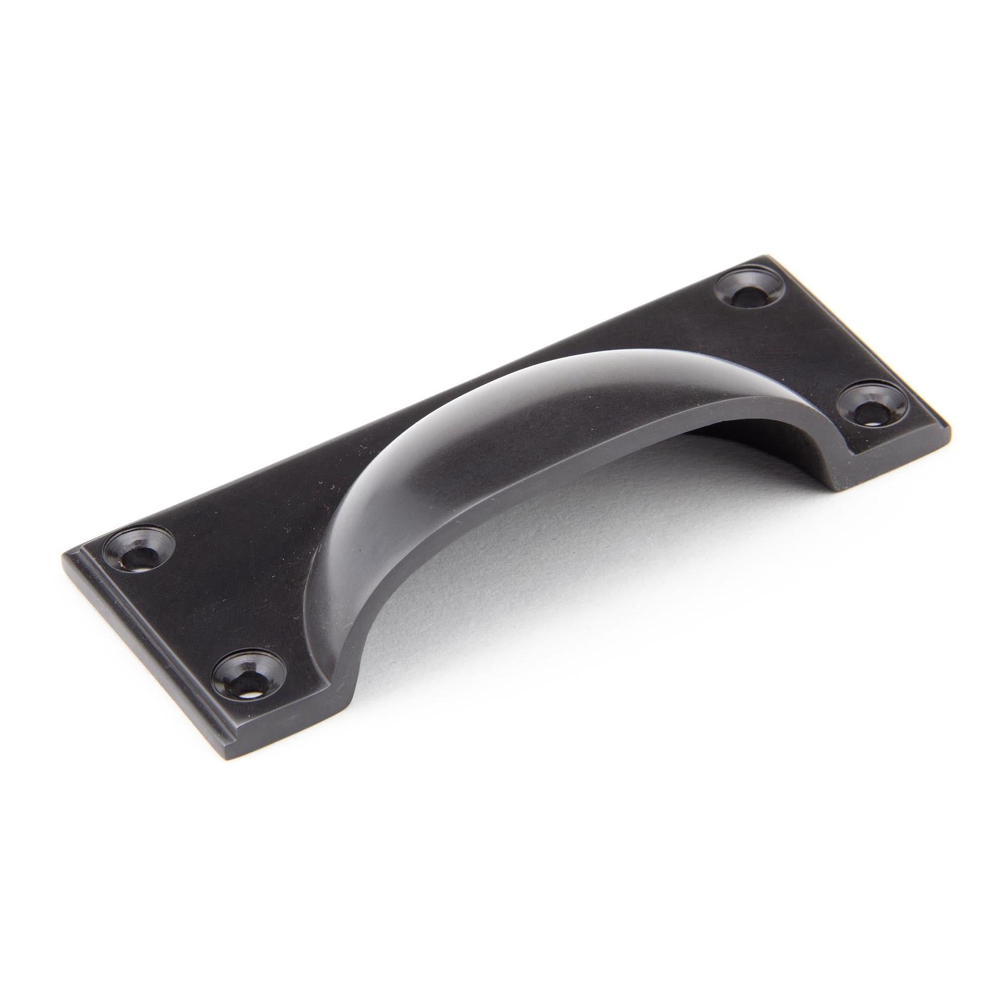Aged Bronze Art Deco Drawer Pull | From The Anvil - Drawer Pulls - From The Anvil - Yester Home