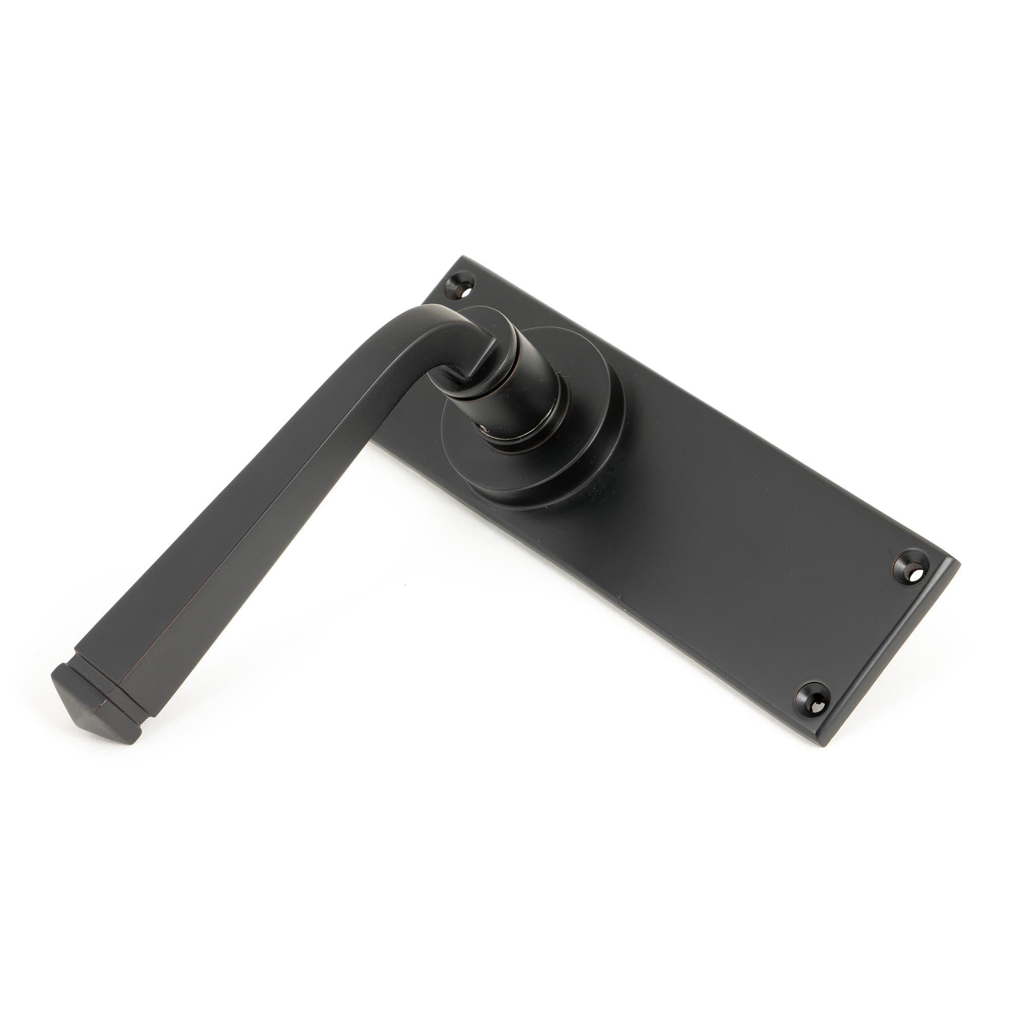 Aged Bronze Avon Lever Latch Set | From The Anvil - Lever Latch - From The Anvil - Yester Home