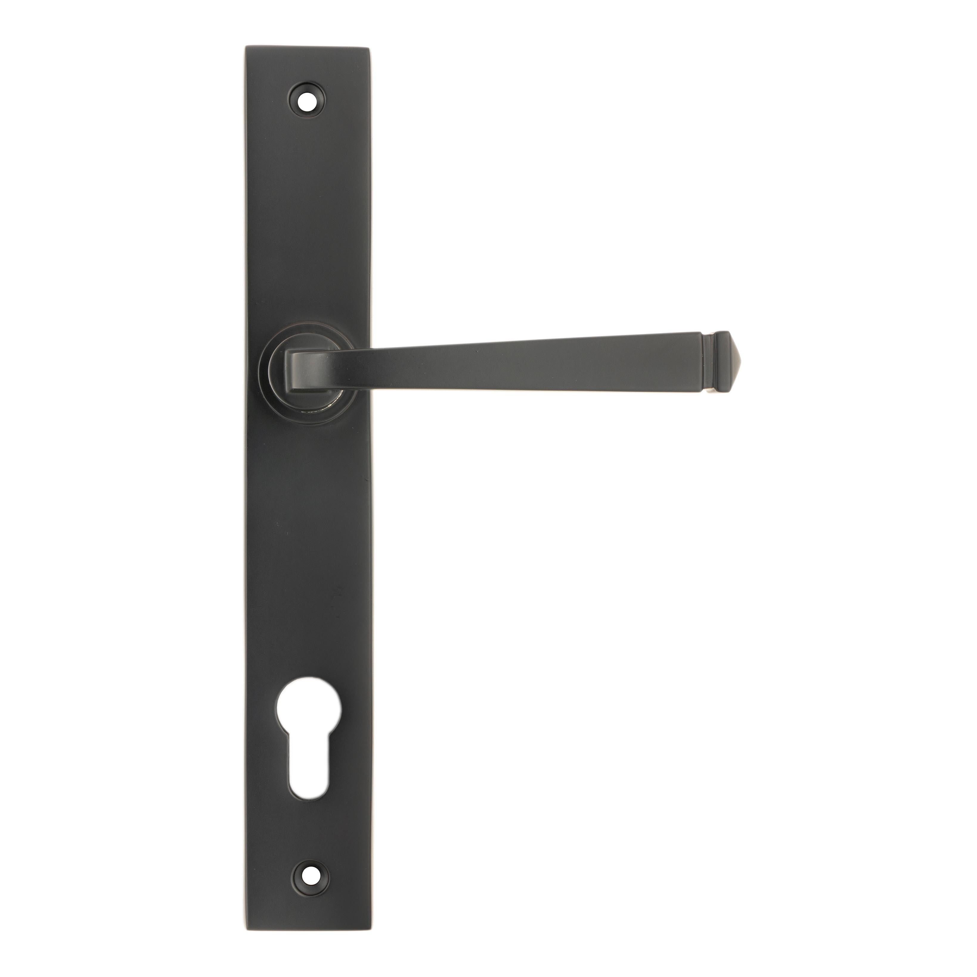 Aged Bronze Avon Slimline Lever Espag. Lock Set | From The Anvil - Espagnolette - From The Anvil - Yester Home