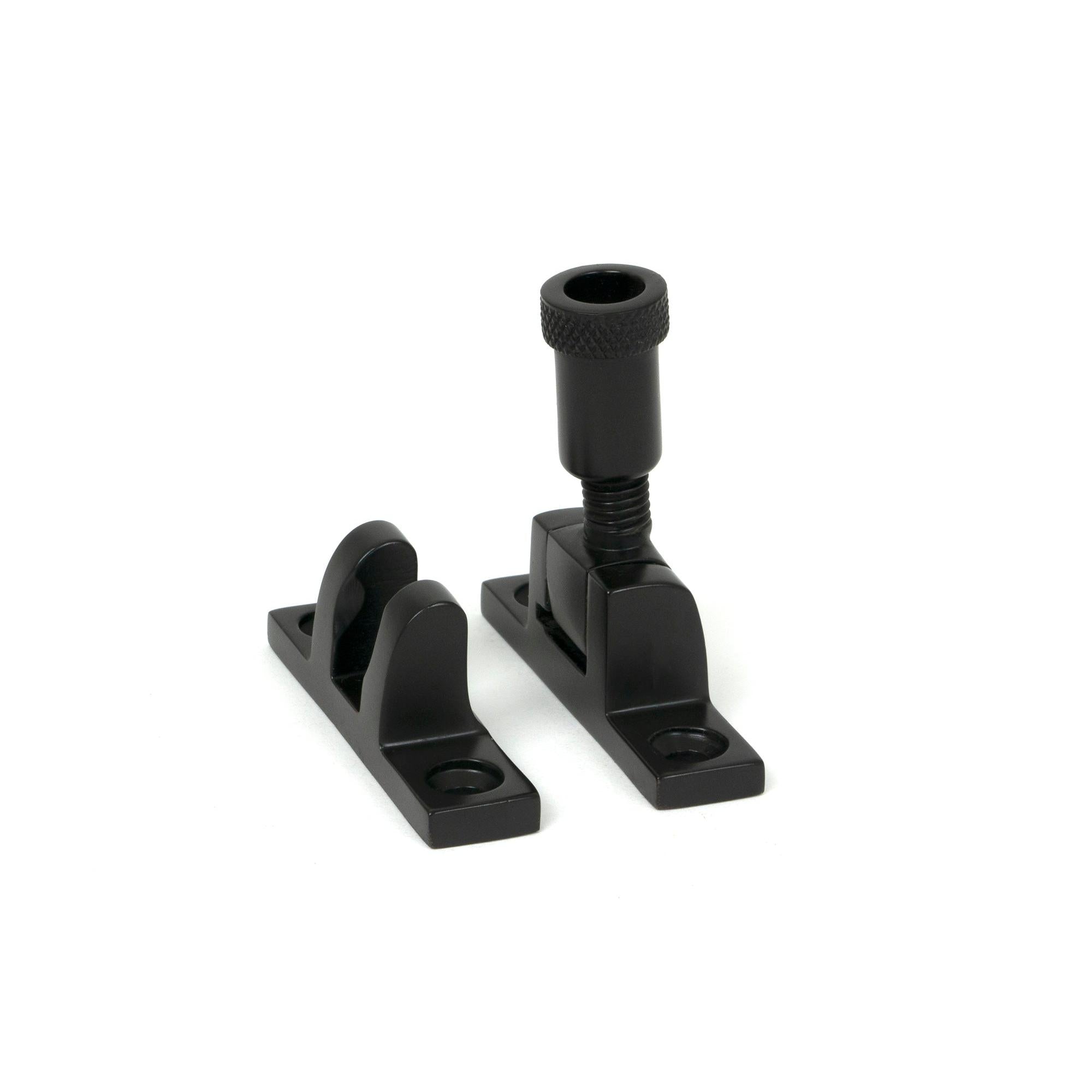 Aged Bronze Brompton Brighton Fastener - Narrow (Square) | From The Anvil - Brighton Fasteners - From The Anvil - Yester Home