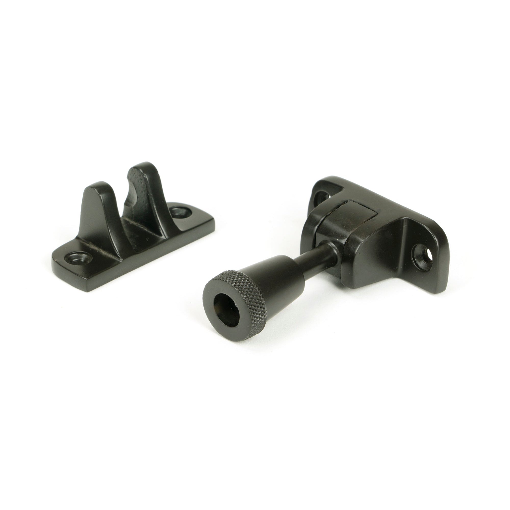 Aged Bronze Brompton Brighton Fastener (Radiused) | From The Anvil-Fasteners-Yester Home