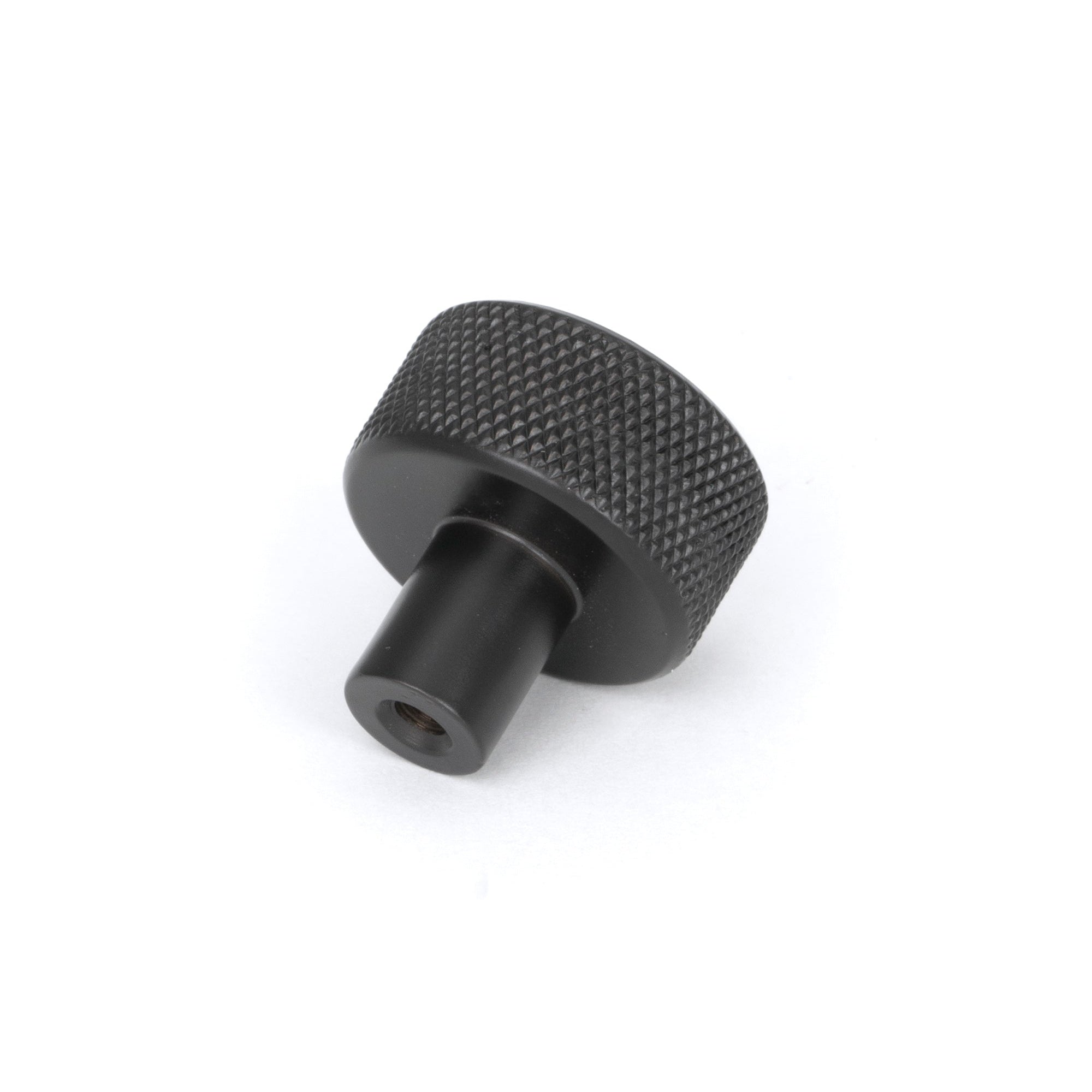 Aged Bronze Brompton Cabinet Knob - 25mm (No rose) | From The Anvil-Cabinet Knobs-Yester Home
