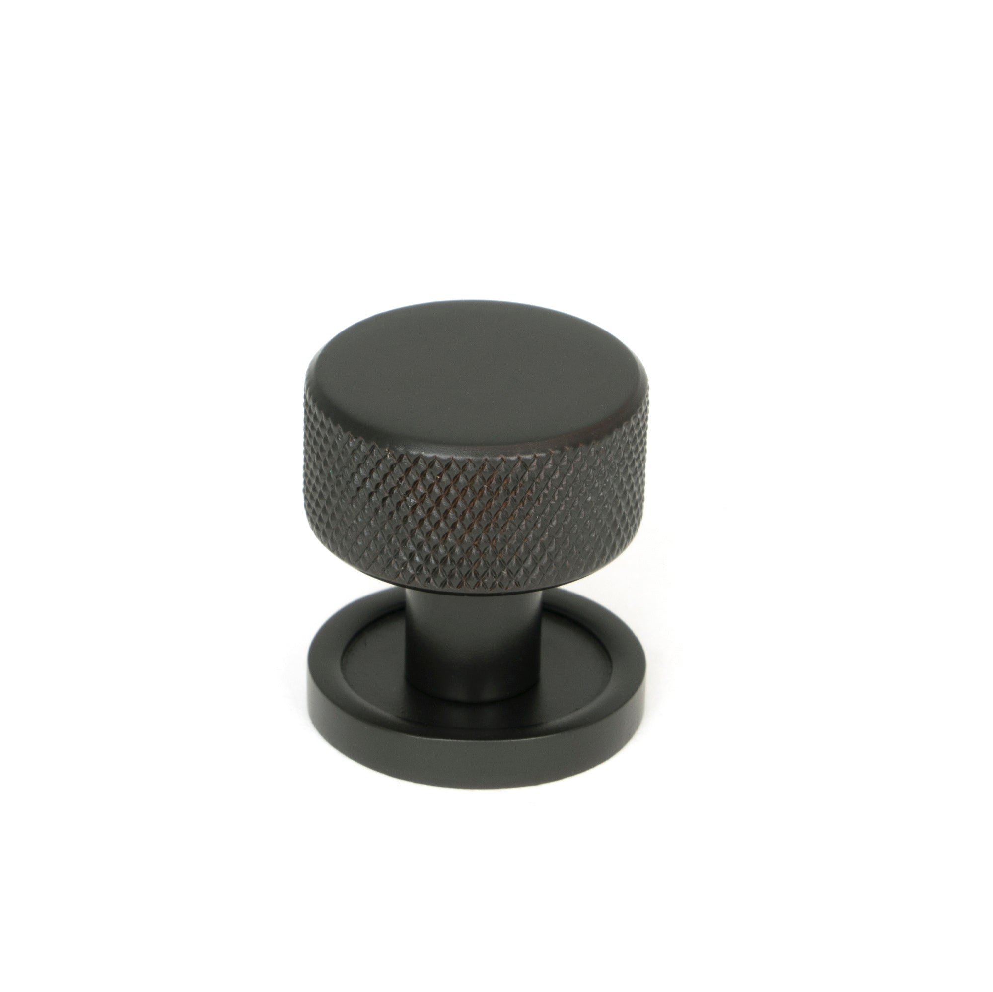 Aged Bronze Brompton Cabinet Knob - 25mm (Plain) | From The Anvil - Cabinet Knobs - From The Anvil - Yester Home
