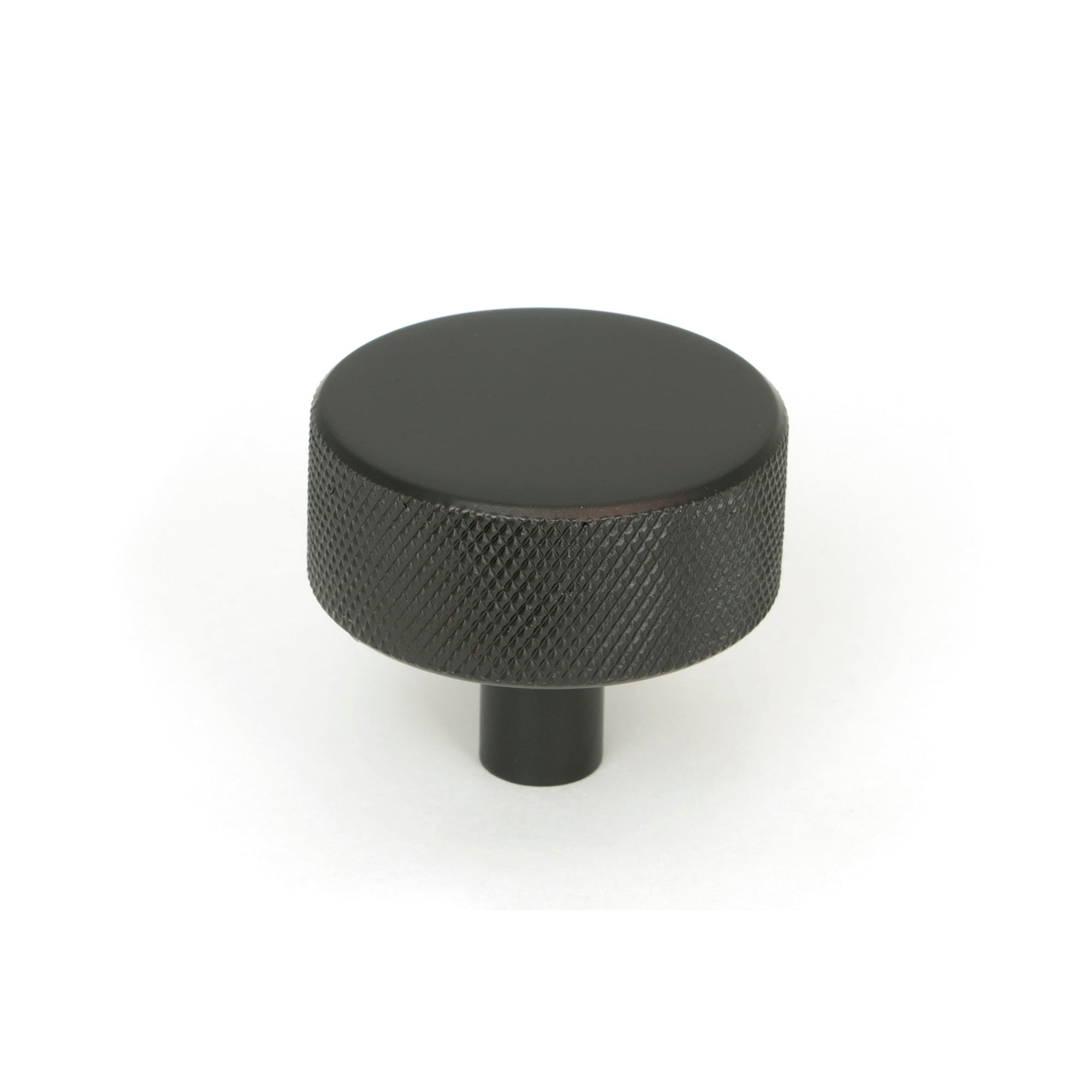 Aged Bronze Brompton Cabinet Knob - 38mm (No rose) | From The Anvil-Cabinet Knobs-Yester Home