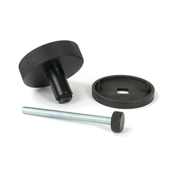 Aged Bronze Brompton Centre Door Knob (Beehive) | From The Anvil-Centre Door Knobs-Yester Home