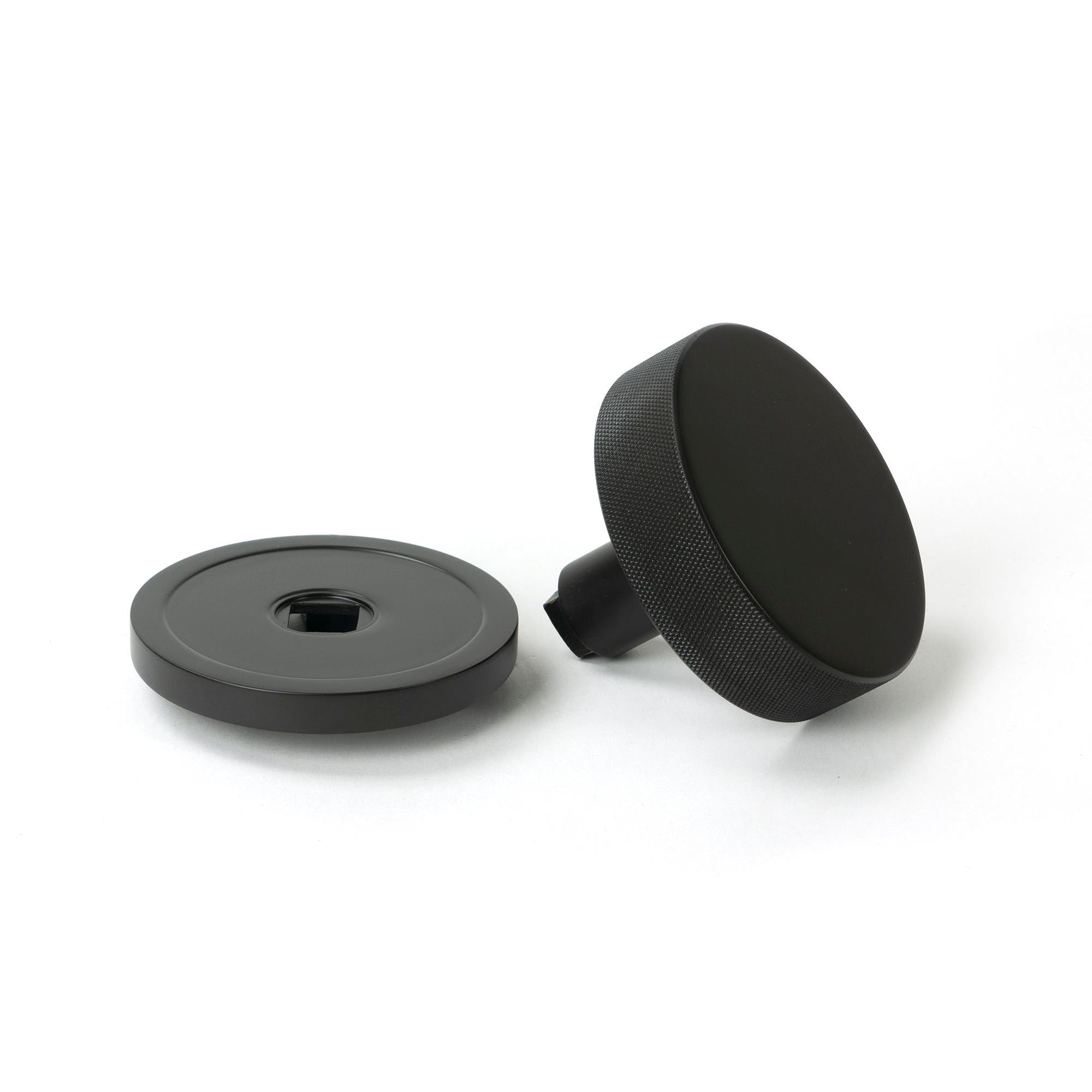 Aged Bronze Brompton Centre Door Knob (Plain) | From The Anvil - Centre Door Knobs - From The Anvil - Yester Home