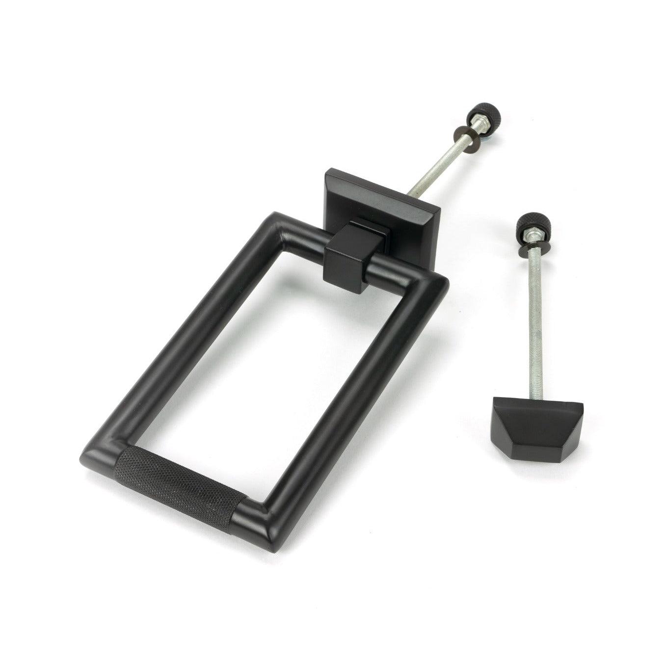 Aged Bronze Brompton Door Knocker | From The Anvil-Bolt-Through Door Knockers-Yester Home