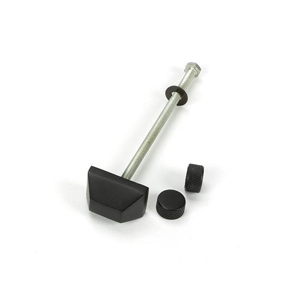 Aged Bronze Brompton Door Knocker | From The Anvil-Bolt-Through Door Knockers-Yester Home