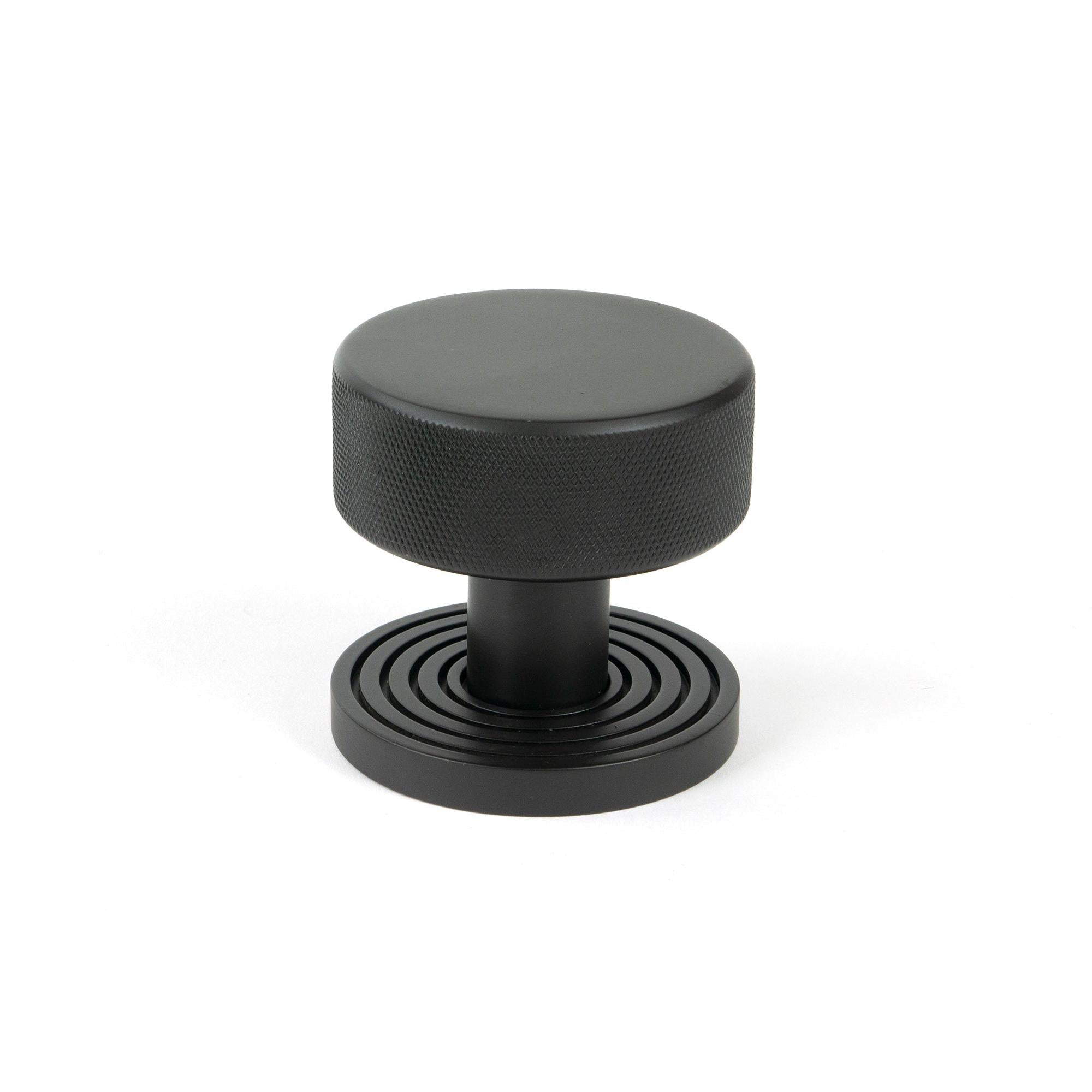 Aged Bronze Brompton Mortice/Rim Knob Set (Beehive) | From The Anvil - Mortice Knobs - From The Anvil - Yester Home