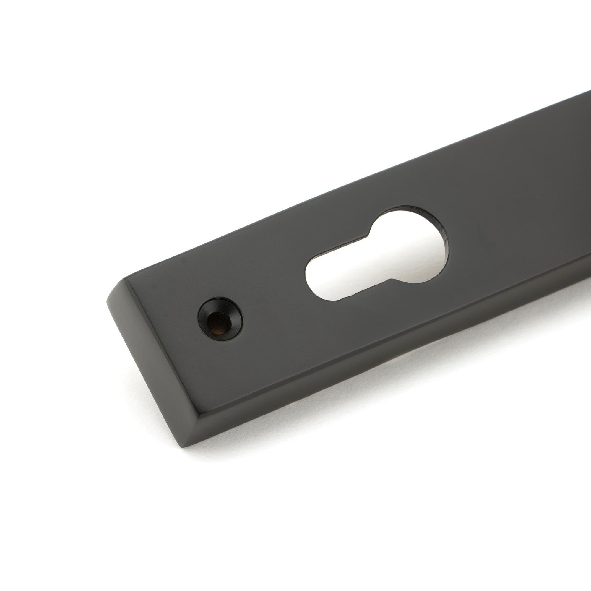 Aged Bronze Brompton Slimline Lever Espag. Lock Set | From The Anvil - Espagnolette - From The Anvil - Yester Home