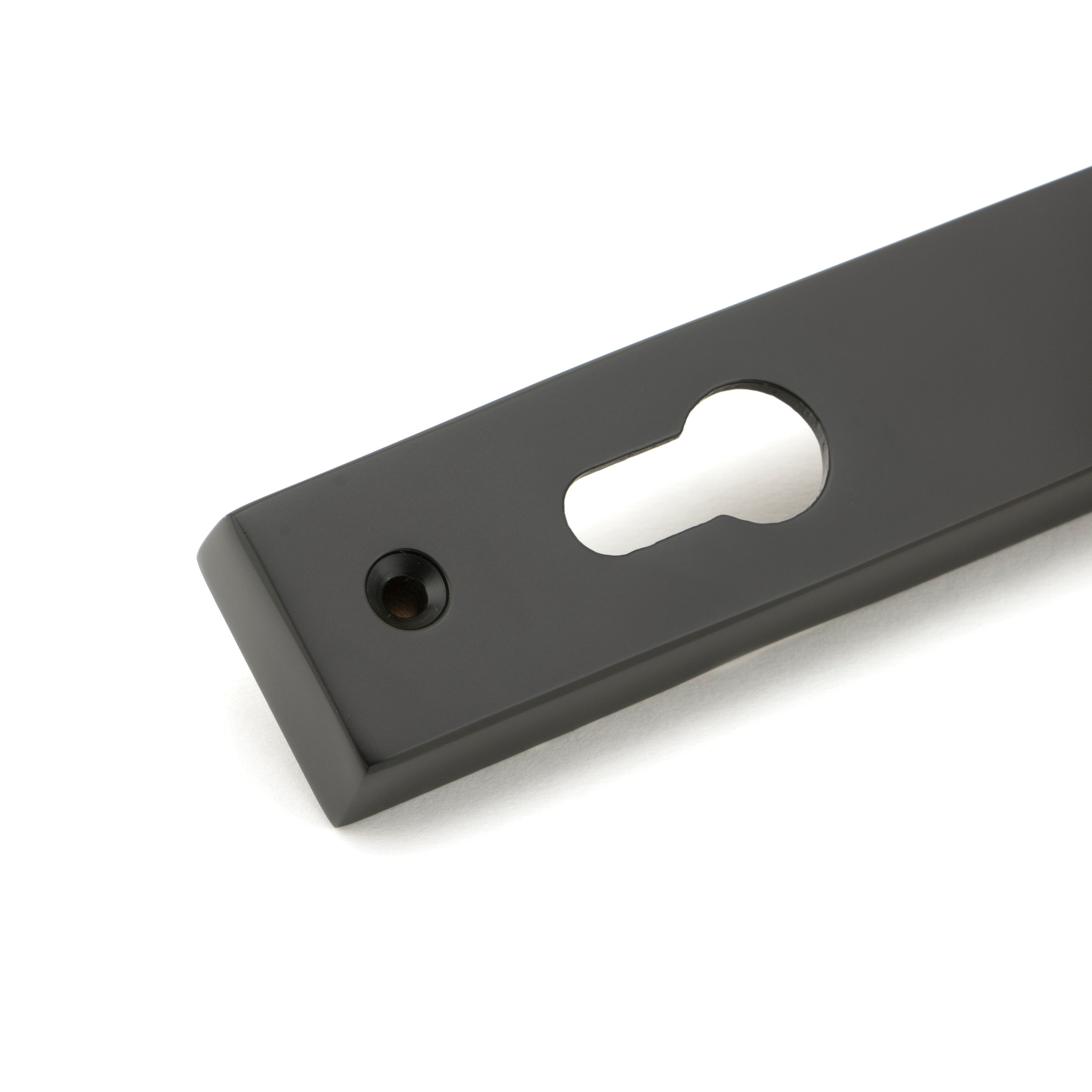 Aged Bronze Brompton Slimline Lever Espag. Lock Set | From The Anvil-Espagnolette-Yester Home