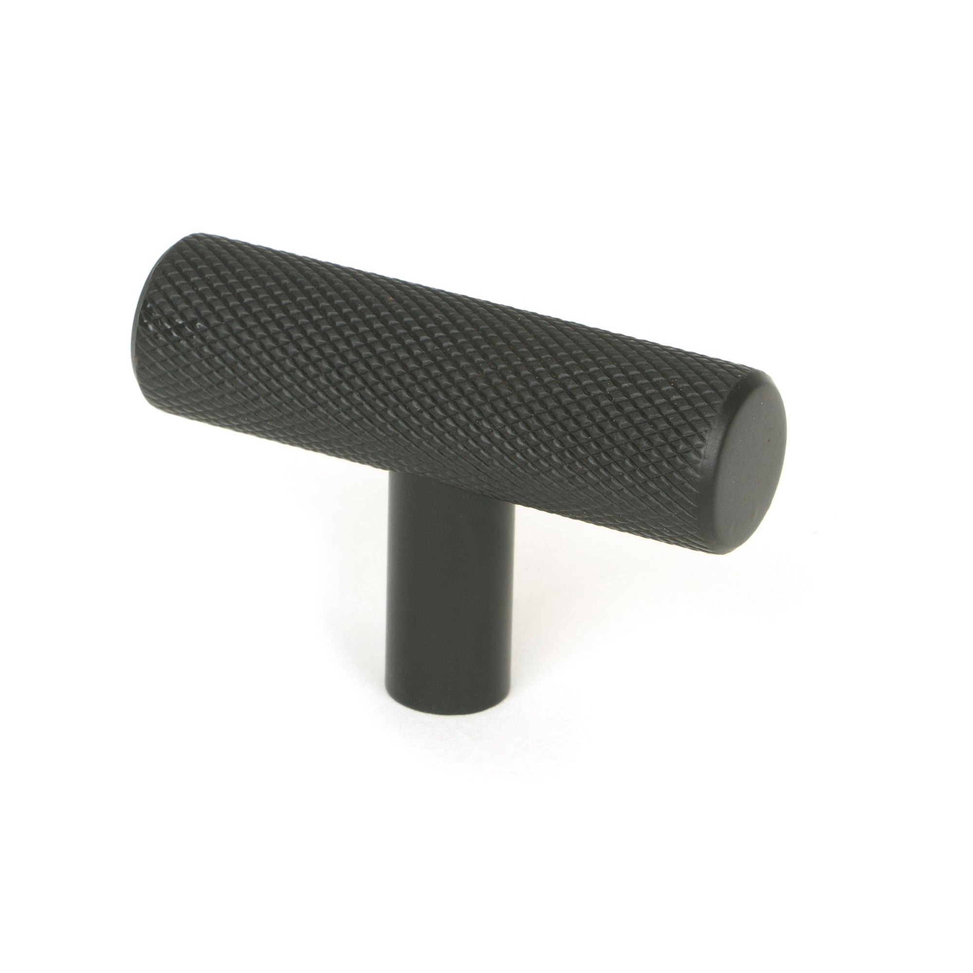 Aged Bronze Brompton T-Bar | From The Anvil-Cabinet Knobs-Yester Home