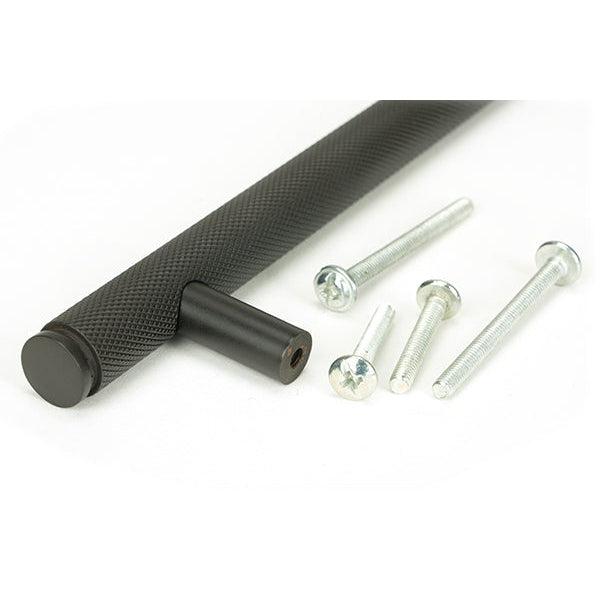 Aged Bronze Full Brompton Pull Handle - Medium | From The Anvil-Pull Handles-Yester Home