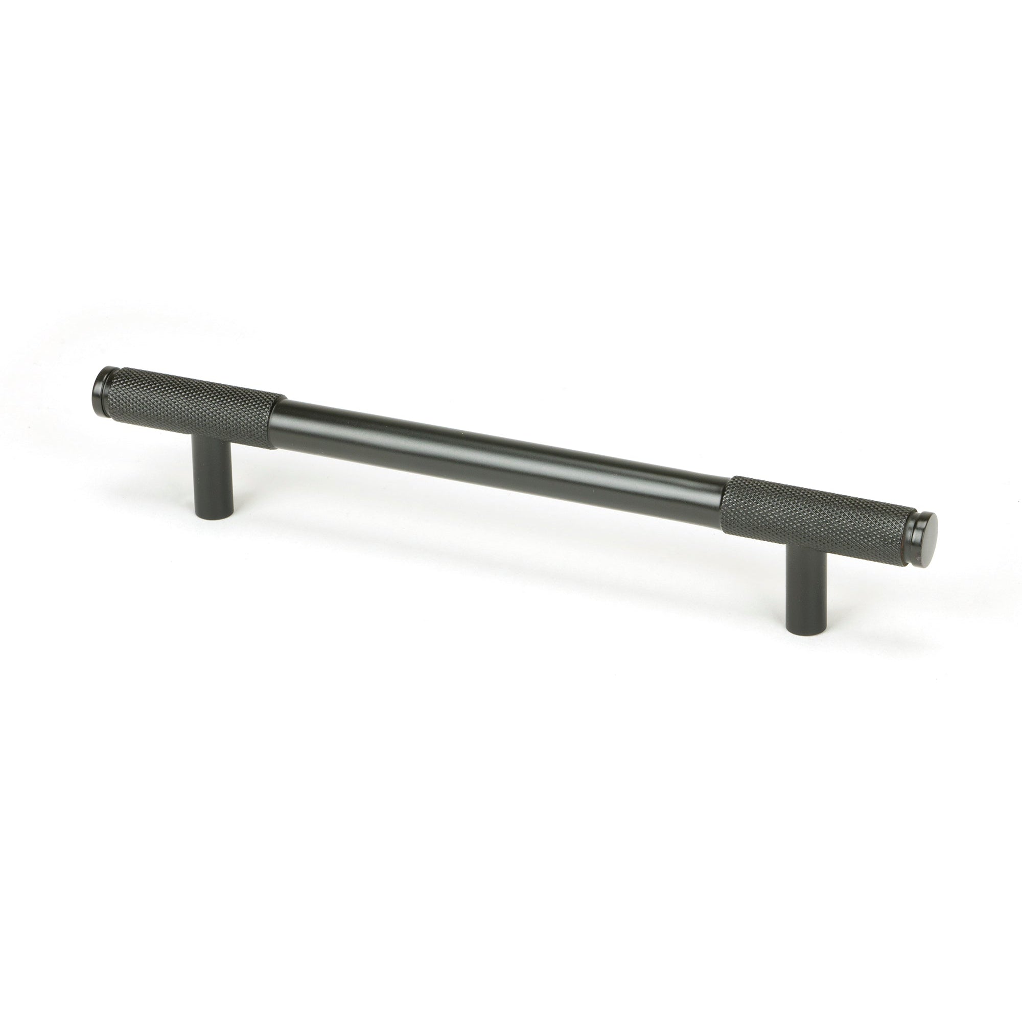 Aged Bronze Half Brompton Pull Handle - Medium | From The Anvil-Pull Handles-Yester Home