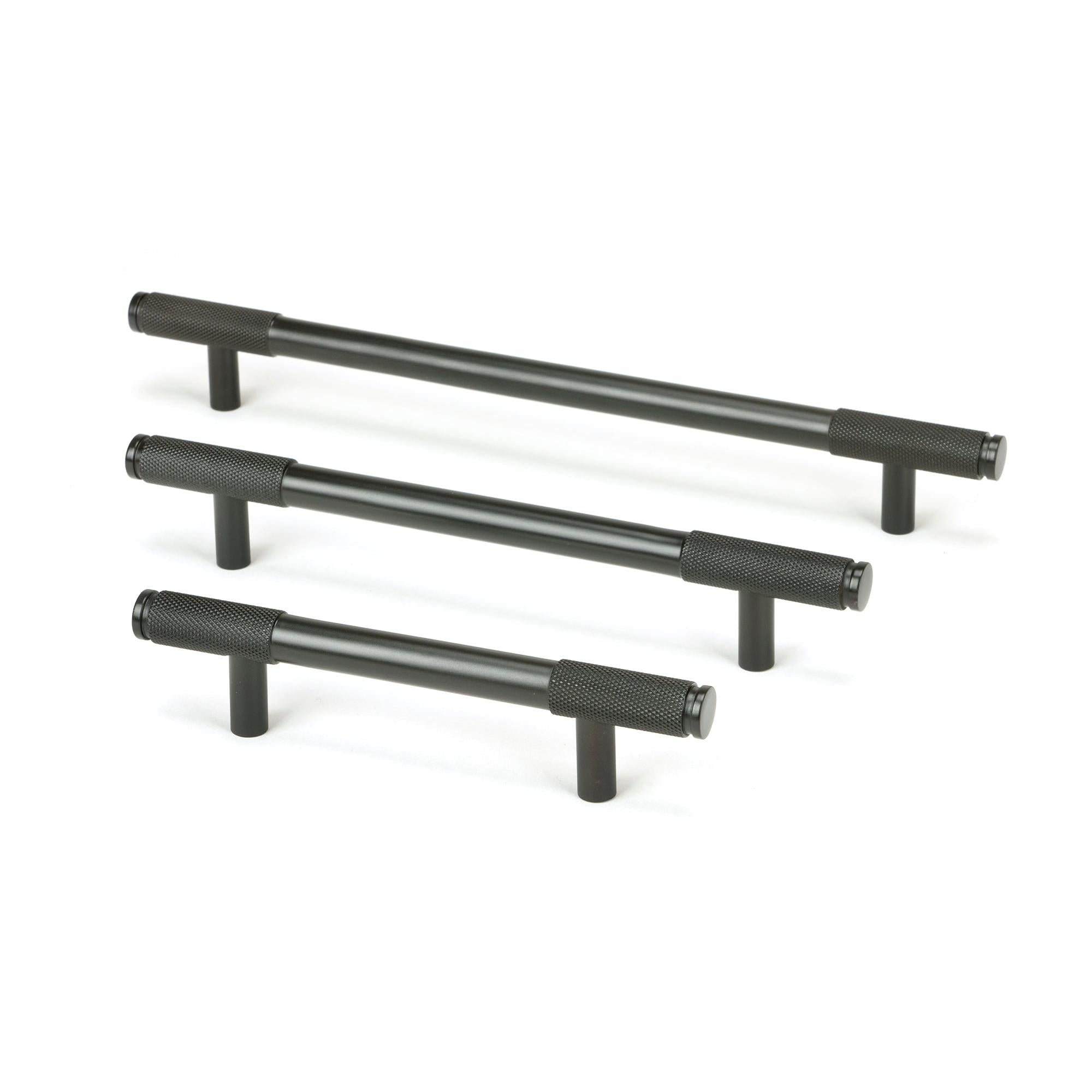 Aged Bronze Half Brompton Pull Handle - Small | From The Anvil - Pull Handles - From The Anvil - Yester Home