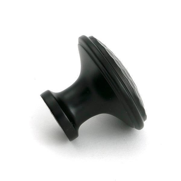 Aged Bronze Hammered Cabinet Knob - Large - Cabinet Knobs - From The Anvil - Yester Home
