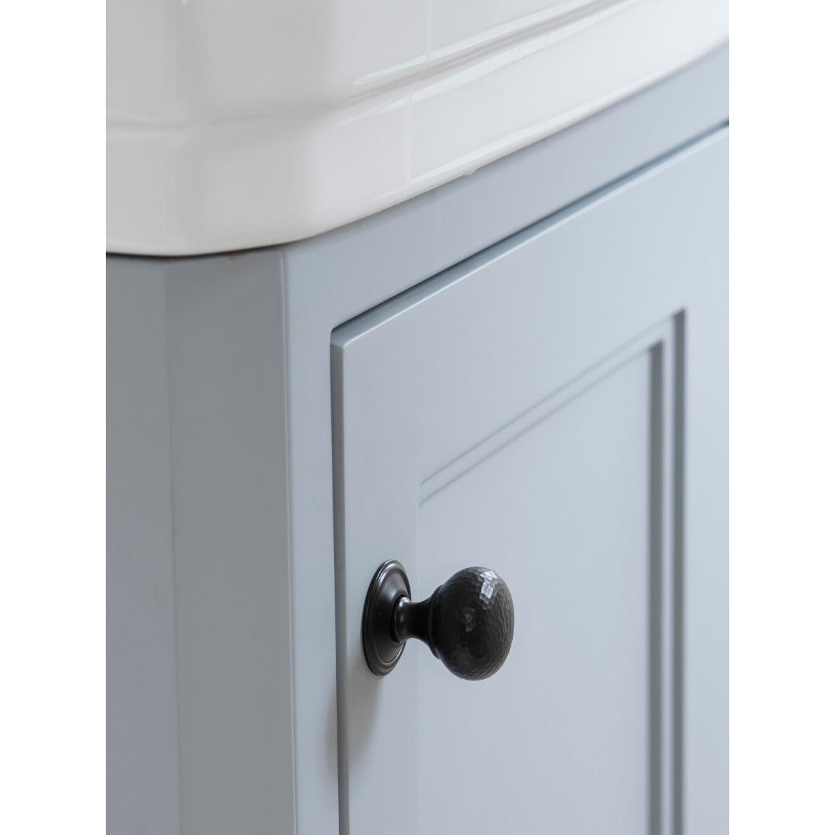 Aged Bronze Hammered Mushroom Cabinet Knob 32mm | From The Anvil-Cabinet Knobs-Yester Home